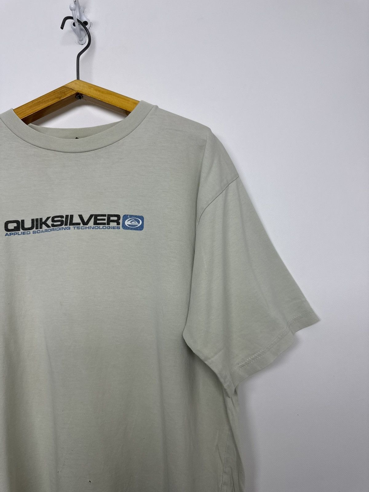 Quiksilver Vintage 90s Surf Quicksilver Big Logo Tee Size US S / EU 44-46 / 1 - 7 Thumbnail