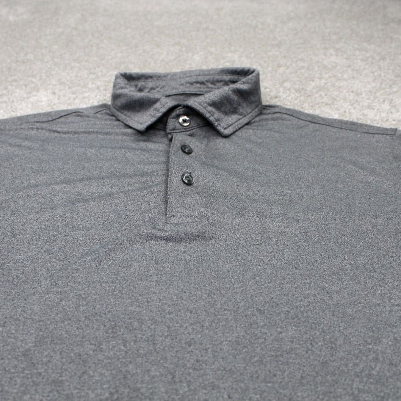 Nat Nast Nat Nast Polo Shirt Mens M Gray Polyester Stretch Short Sleeve Pullover Polo Size US M / EU 48-50 / 2 - 4 Thumbnail