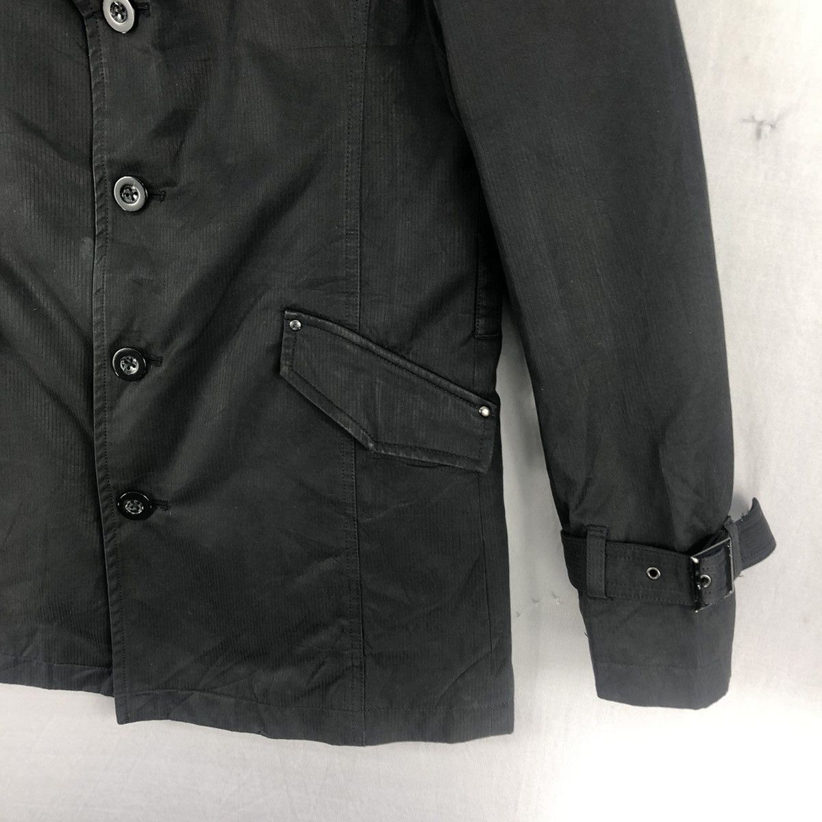 semanticdesign Vintage Semantic Design Trench Coat Jacket Double Collar Size S / US 4 / IT 40 - 3 Thumbnail