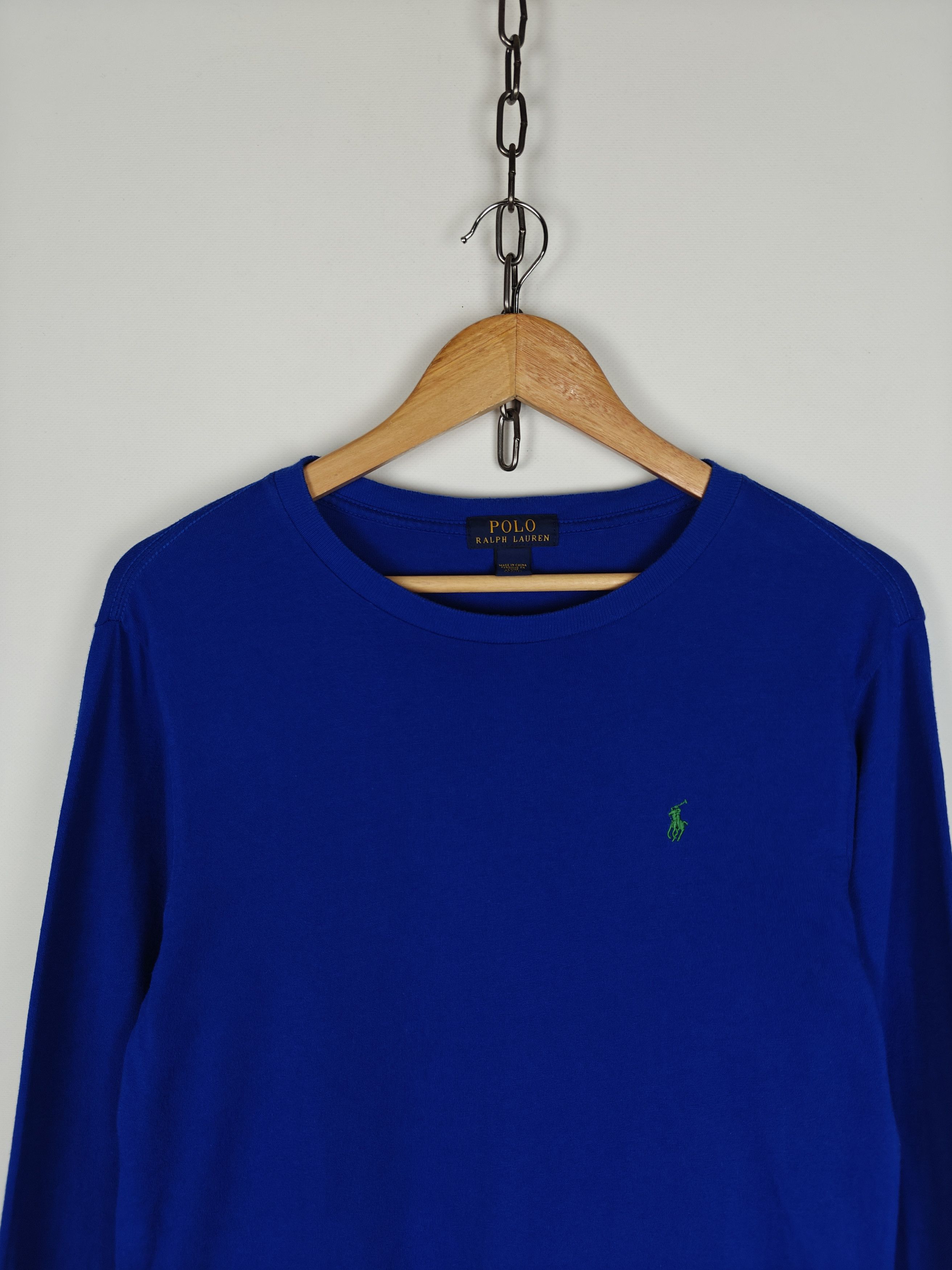 Polo Ralph Lauren Polo Ralph Lauren Longsleeve Crewneck Pullover Blue size M Size US M / EU 48-50 / 2 - 2 Thumbnail