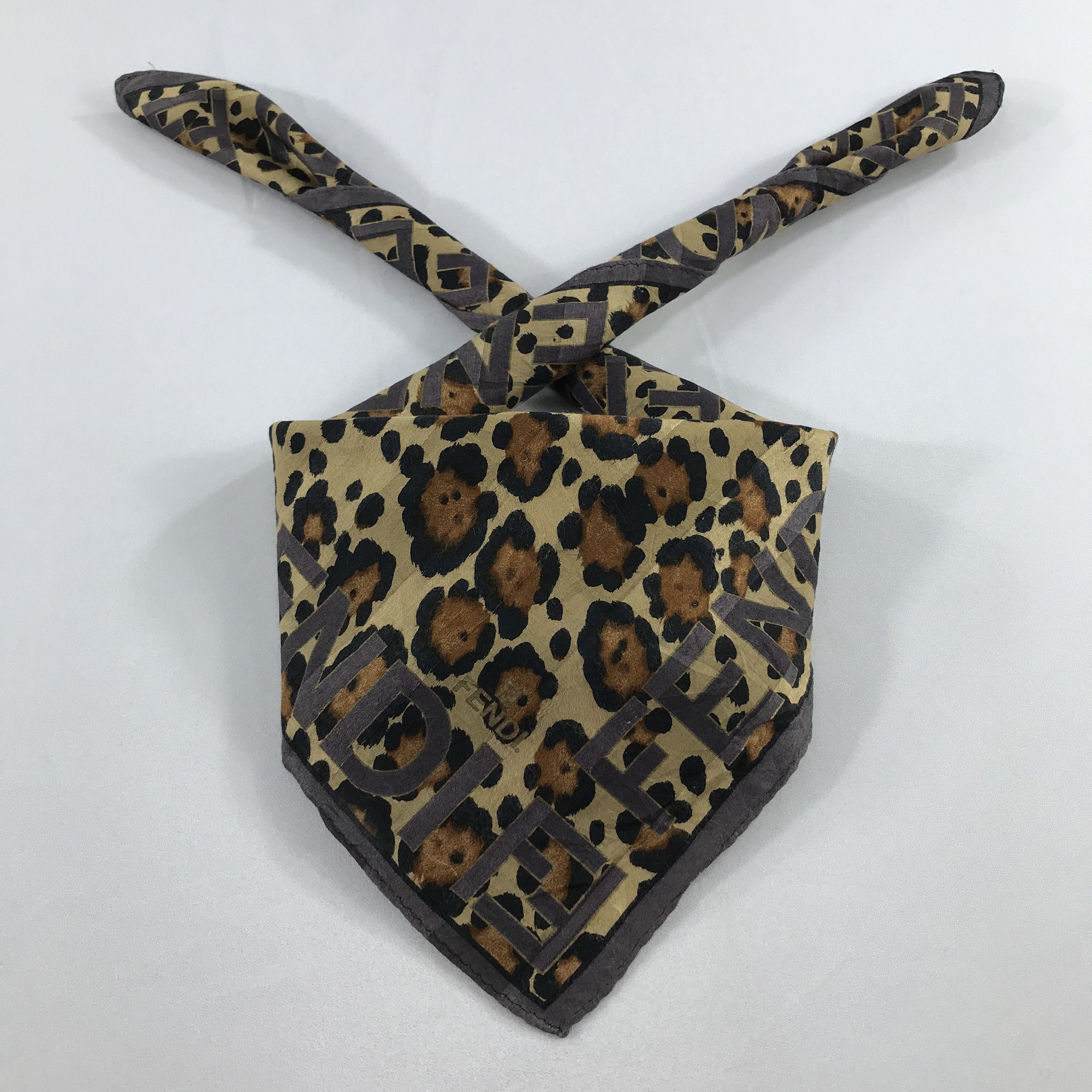 Vintage Vintage Fendi Bandana / Handkerchief / Neckerchief - S1998 Size ONE SIZE - 3 Thumbnail
