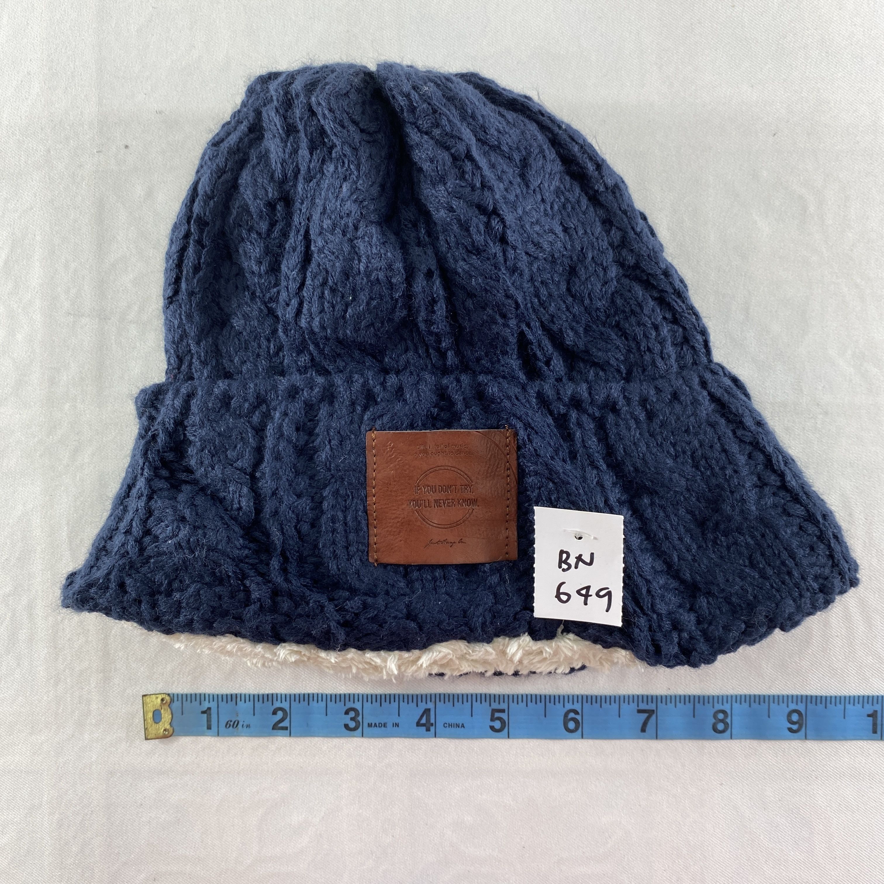 Japanese Brand Rare Plain Design Snow Cap Hat Beanie -BN649 Size ONE SIZE - 4 Thumbnail