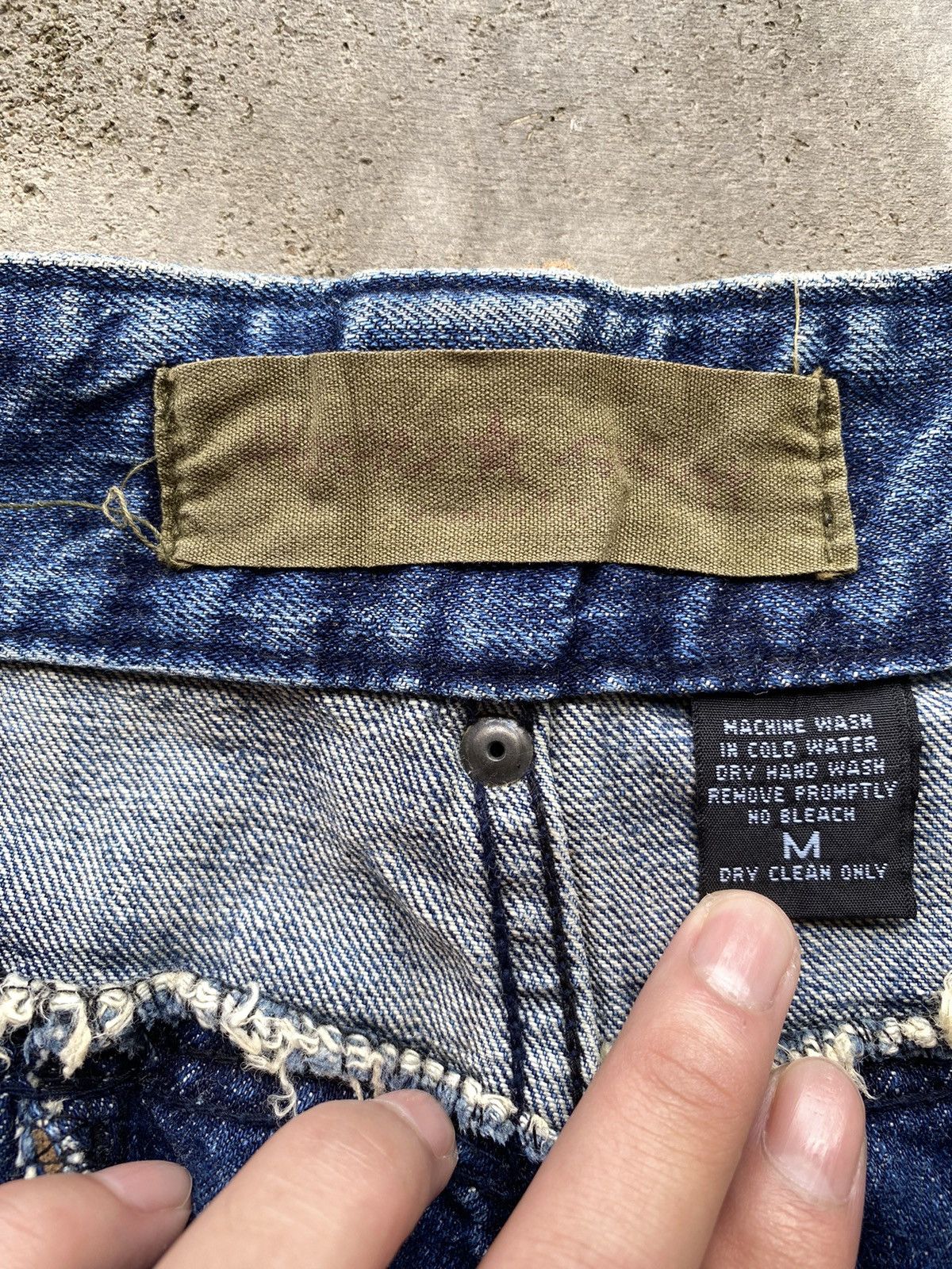 If Six Was Nine × Japanese Brand Hybrid Denim Jeans Size US 32 / EU 48 - 7 Thumbnail