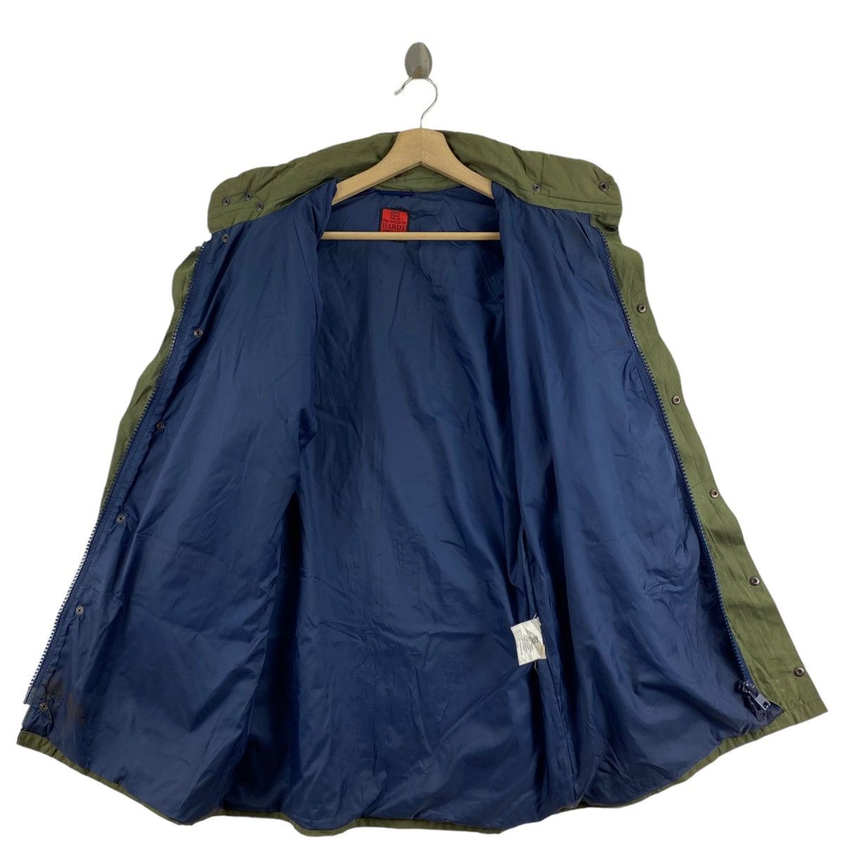Berghaus Vintage 80s BERGHAUS HOUSE Of HARDY GoreTex Green Army Parka Size US XL / EU 56 / 4 - 5 Thumbnail
