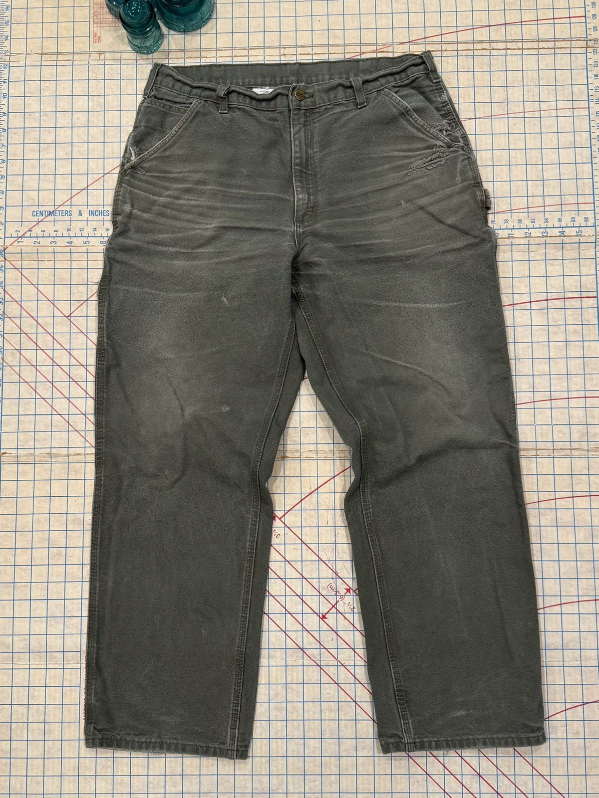 Carhartt Carhartt B11-Mos Loose Original Fit Pants With Great Fade 36 Size US 36 / EU 52 - 1 Thumbnail