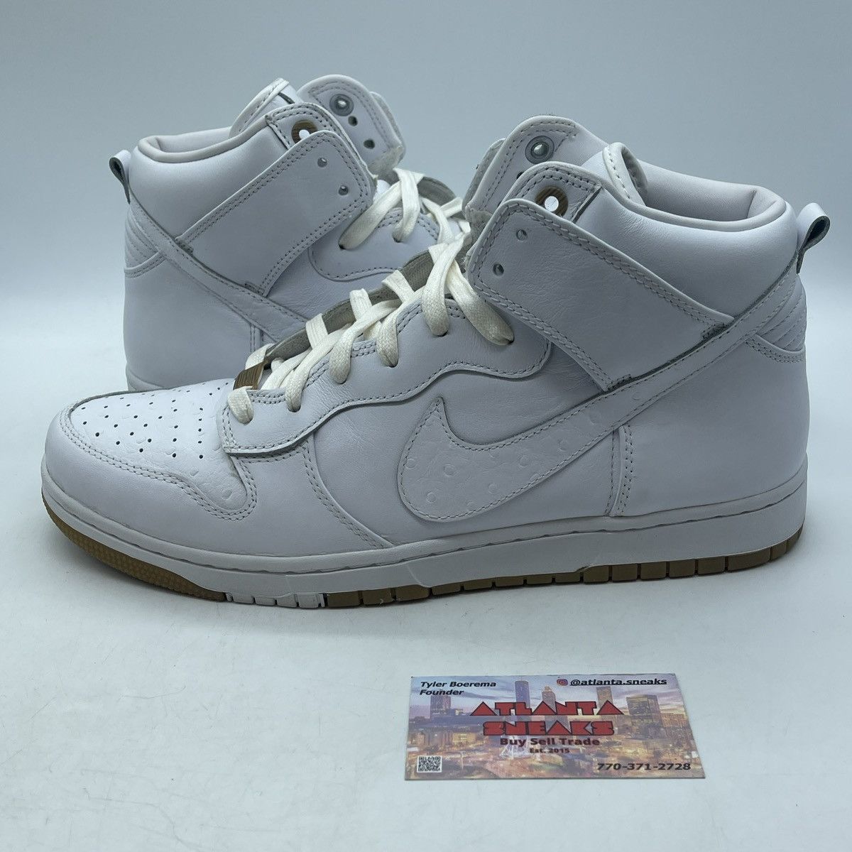 Nike Dunk comfort white pack Size US 12 / EU 45 - 1 Thumbnail
