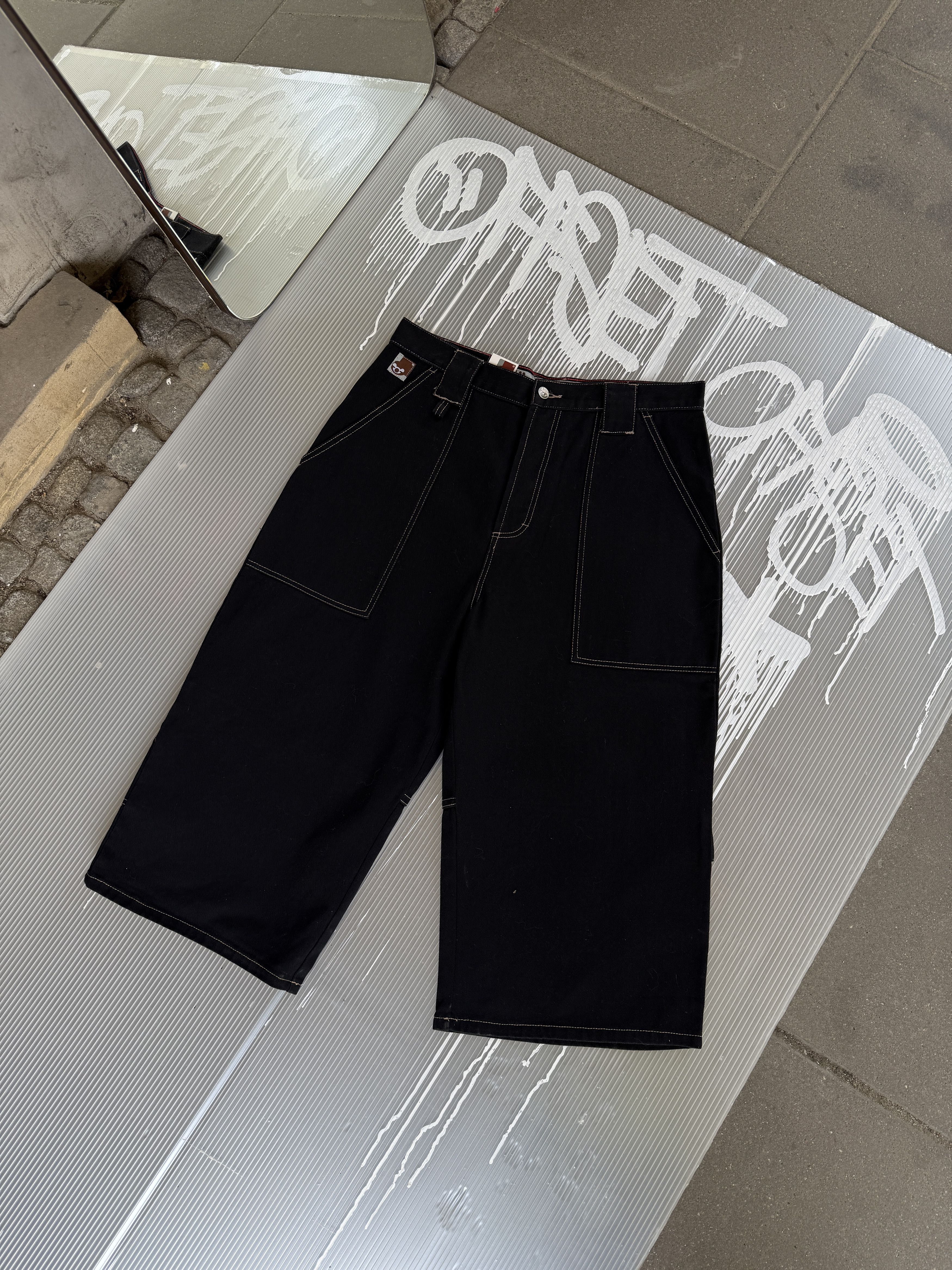 JNCO Stuka black jorts - W36 Size US 36 / EU 52 - 2 Thumbnail
