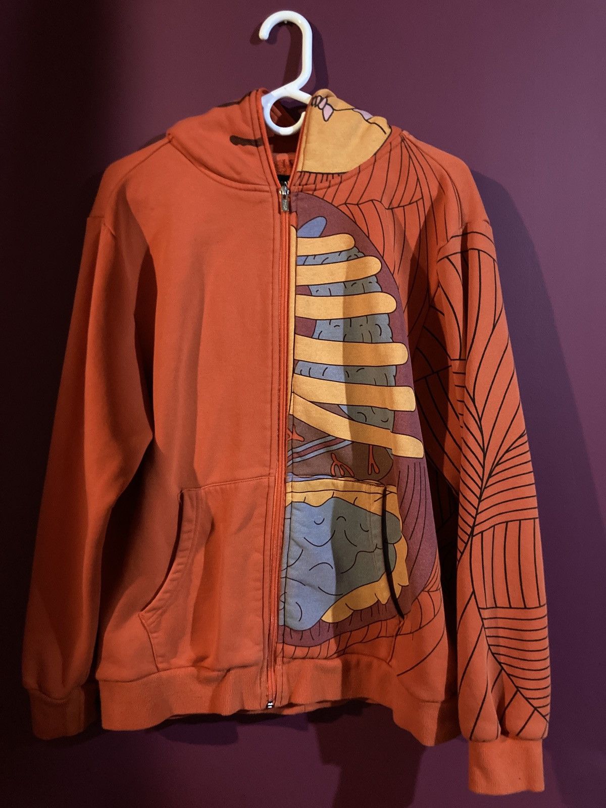RIPNDIP Ripndip full zip devil anatomy hoodie Size US M / EU 48-50 / 2 - 1 Thumbnail
