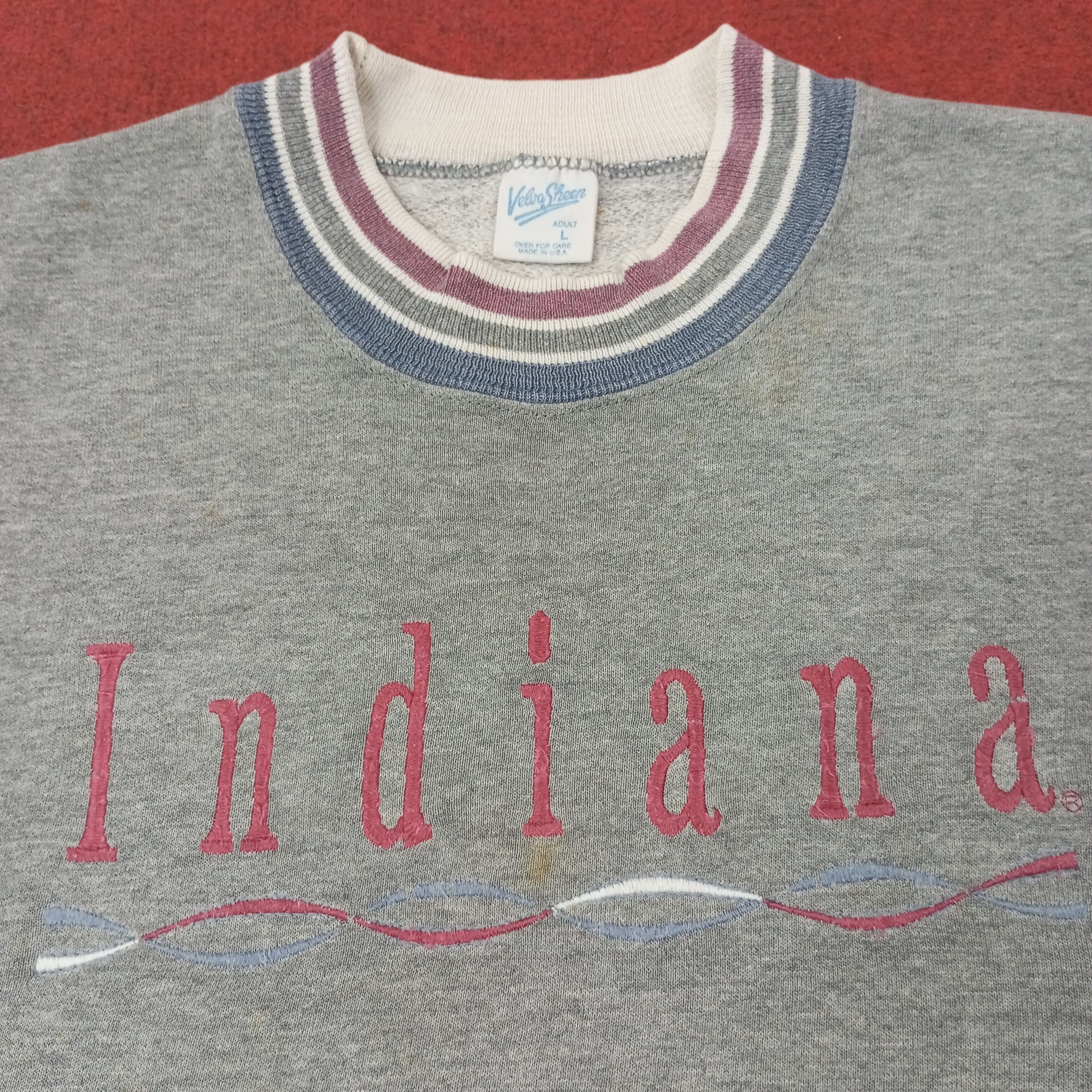 Vintage Indiana Streetwear Style Vintage Sweatshirt c251n12 Size US M / EU 48-50 / 2 - 2 Thumbnail