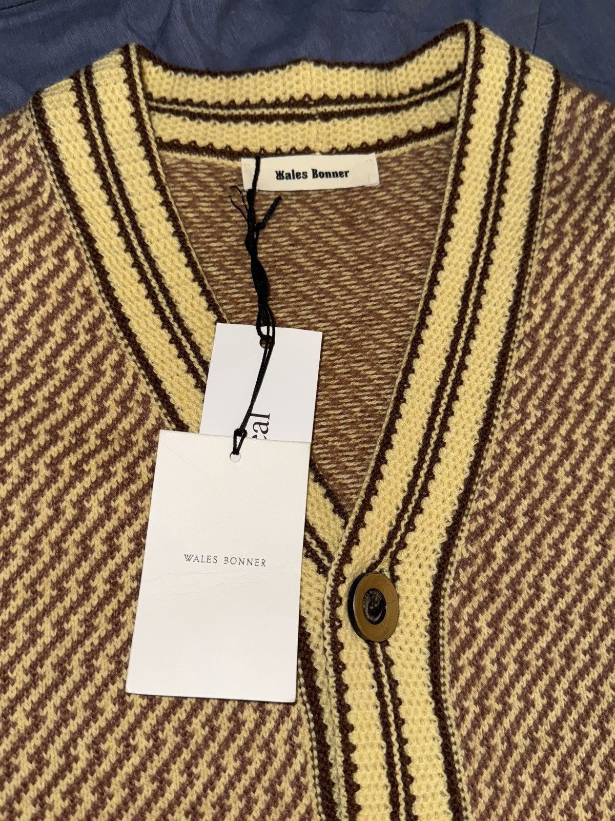 Wales Bonner Wales Bonner Clarinet Cardigan Size US L / EU 52-54 / 3 - 3 Thumbnail