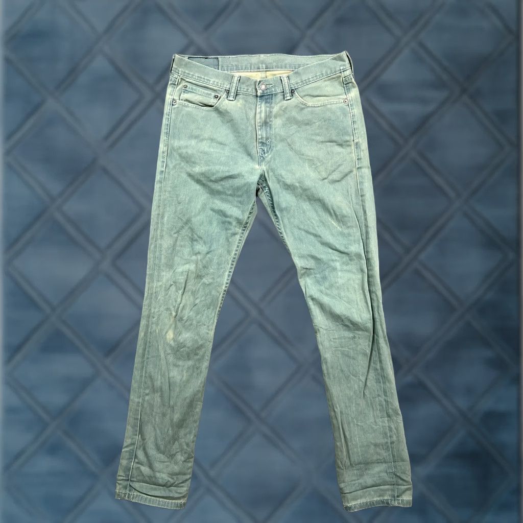 Levi's Levi's 510 Jeans Mens Green Slim Skinny Denim 32x32 Regular Inseam 32 City 90s USA Pockets Stretch Size US 32 / EU 48 - 1 Thumbnail