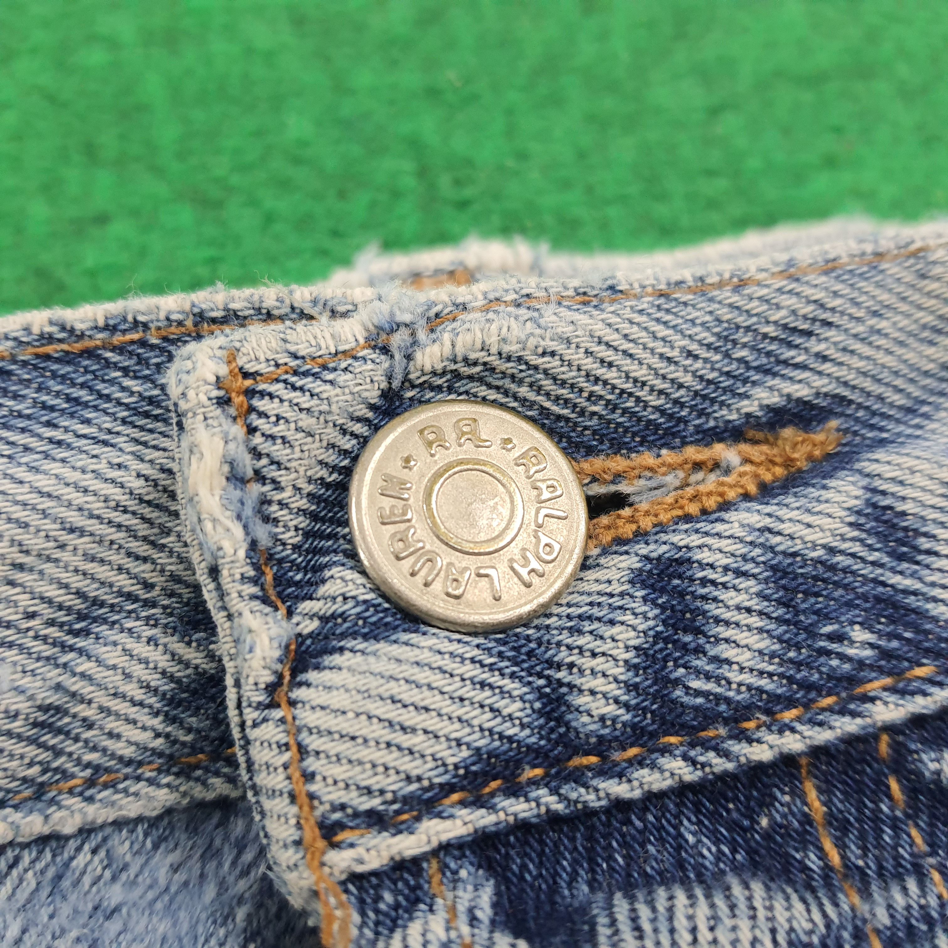 RRL Ralph Lauren × Vintage Vintage RRL Ralph Lauren Distressed Jeans Size US 34 / EU 50 - 12 Thumbnail
