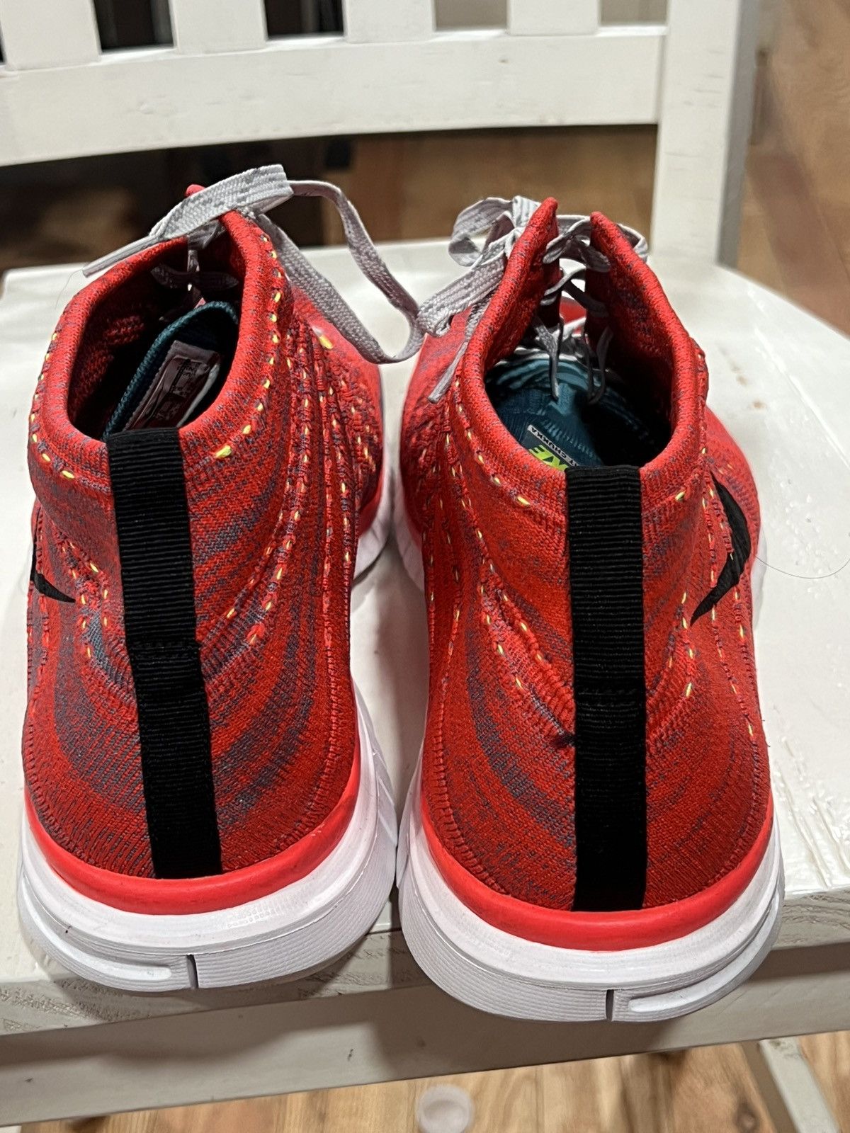 Nike Nike Free FlyKnit Chukka “Bright Crimson” Size US 14 / EU 47 - 3 Thumbnail