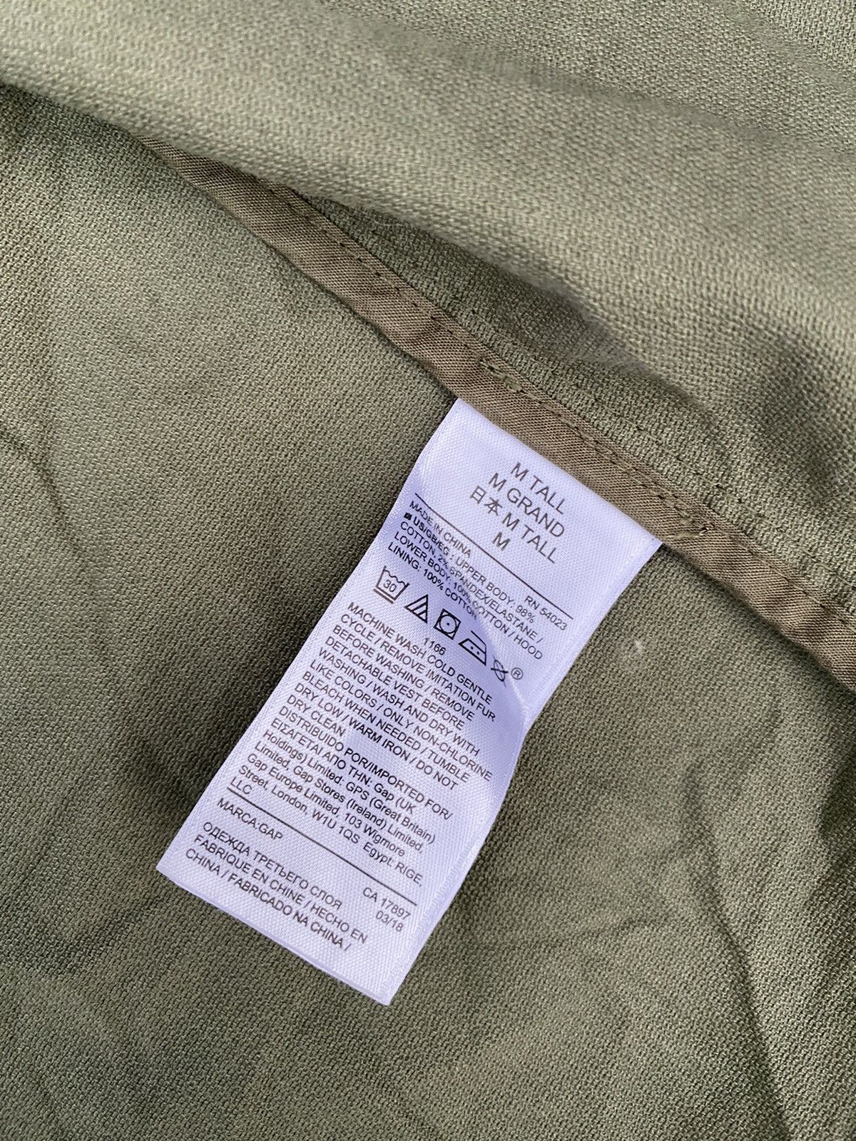 Gap AW GAP M51 fishtail parka jacket Size US M / EU 48-50 / 2 - 8 Thumbnail