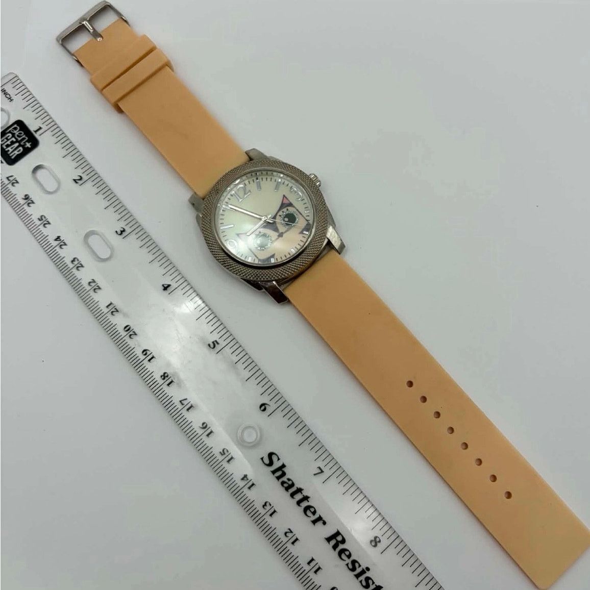 Other Silver & Beige Cat Men’s Watch Size ONE SIZE - 3 Thumbnail