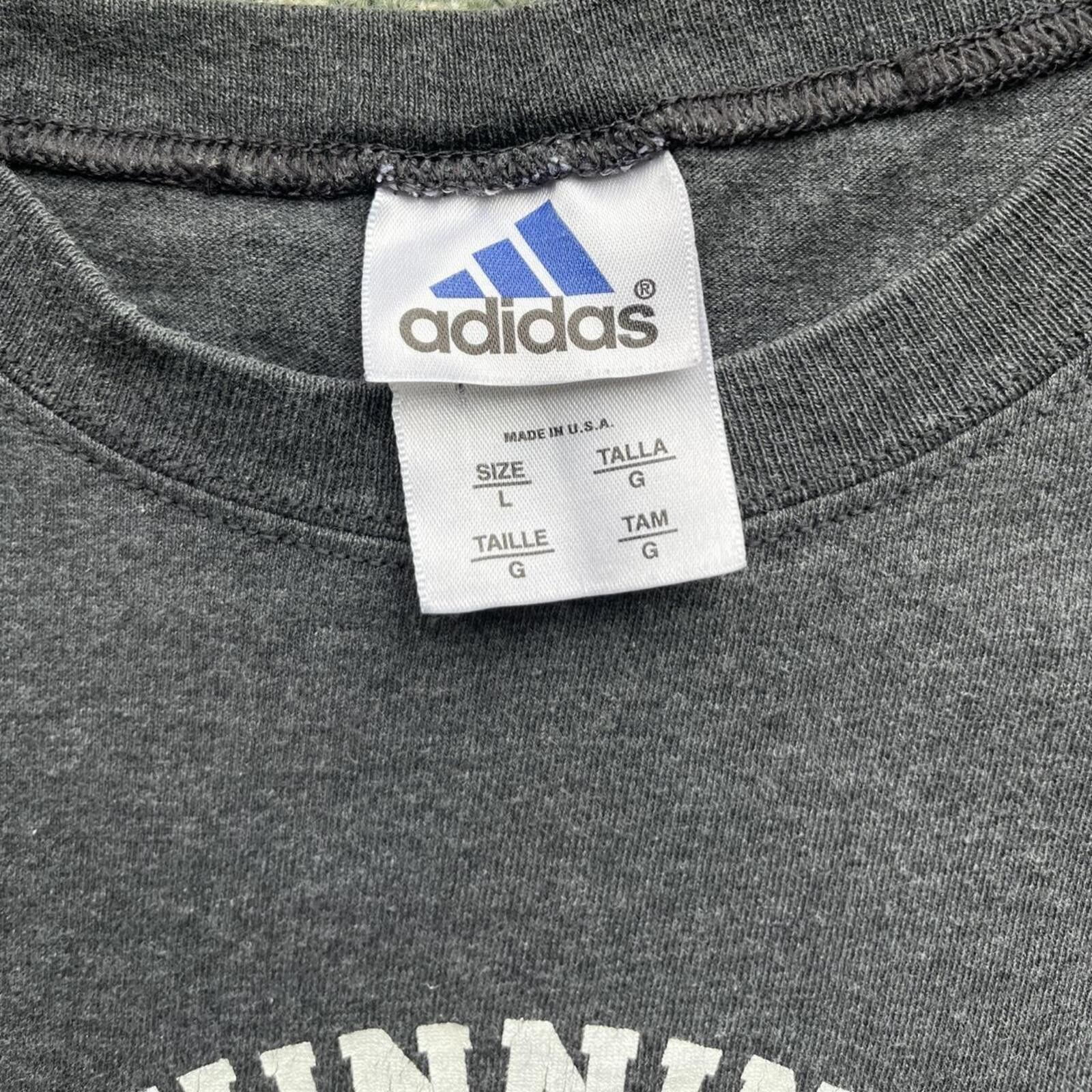 Adidas Adidas Grey Sleeveless Tank Top Size Large Size US L / EU 52-54 / 3 - 4 Thumbnail