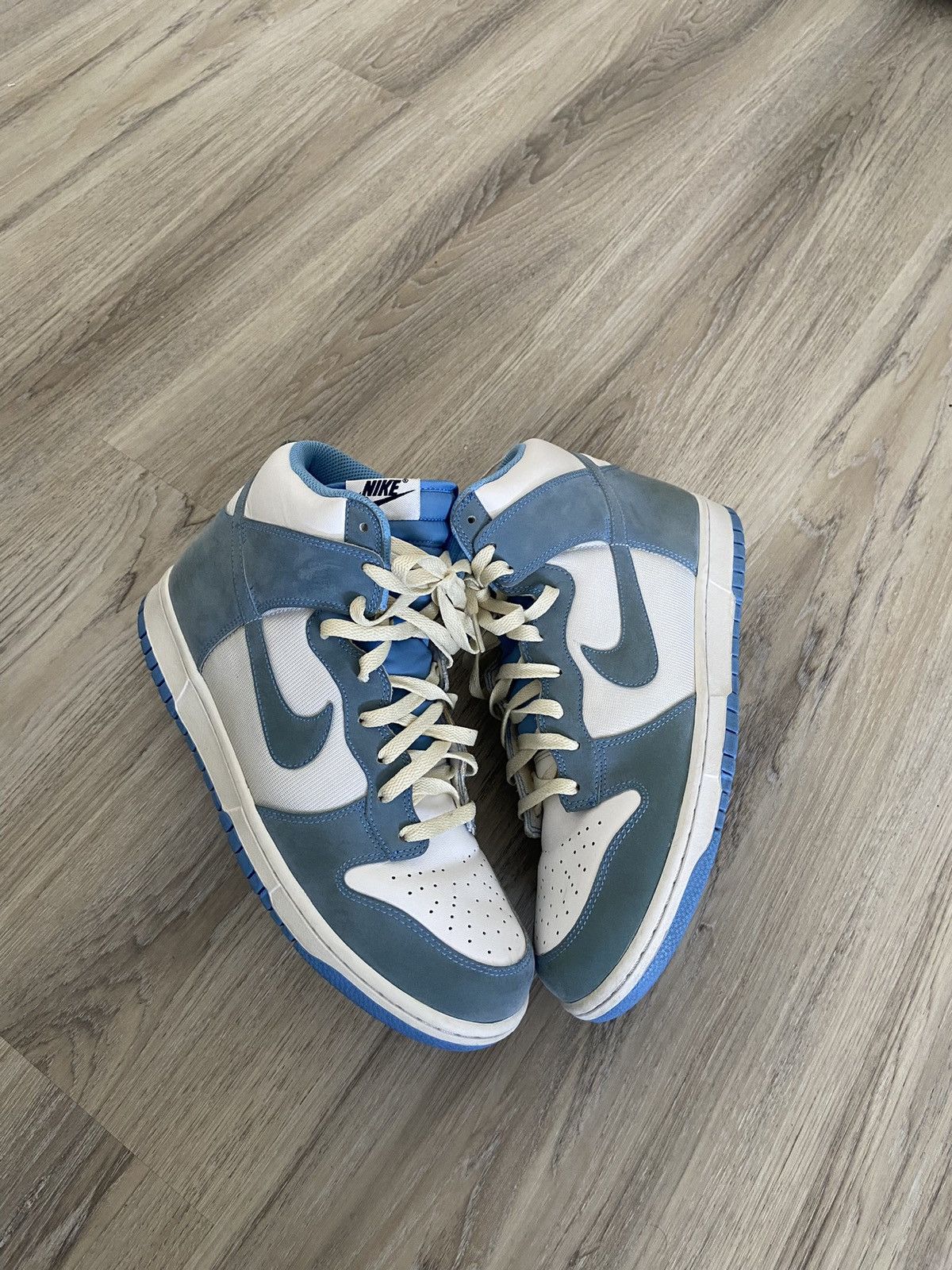 Nike Nike Dunk High Premium University Blue White Size US 11 / EU 44 - 1 Thumbnail