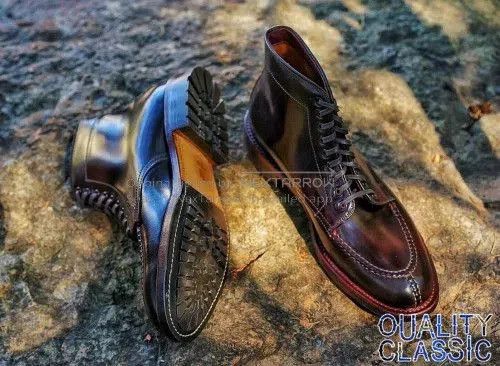 Alden Alden Tanker Boots with Dogtooth Sole. Size US 6.5 / EU 39-40 - 3 Thumbnail