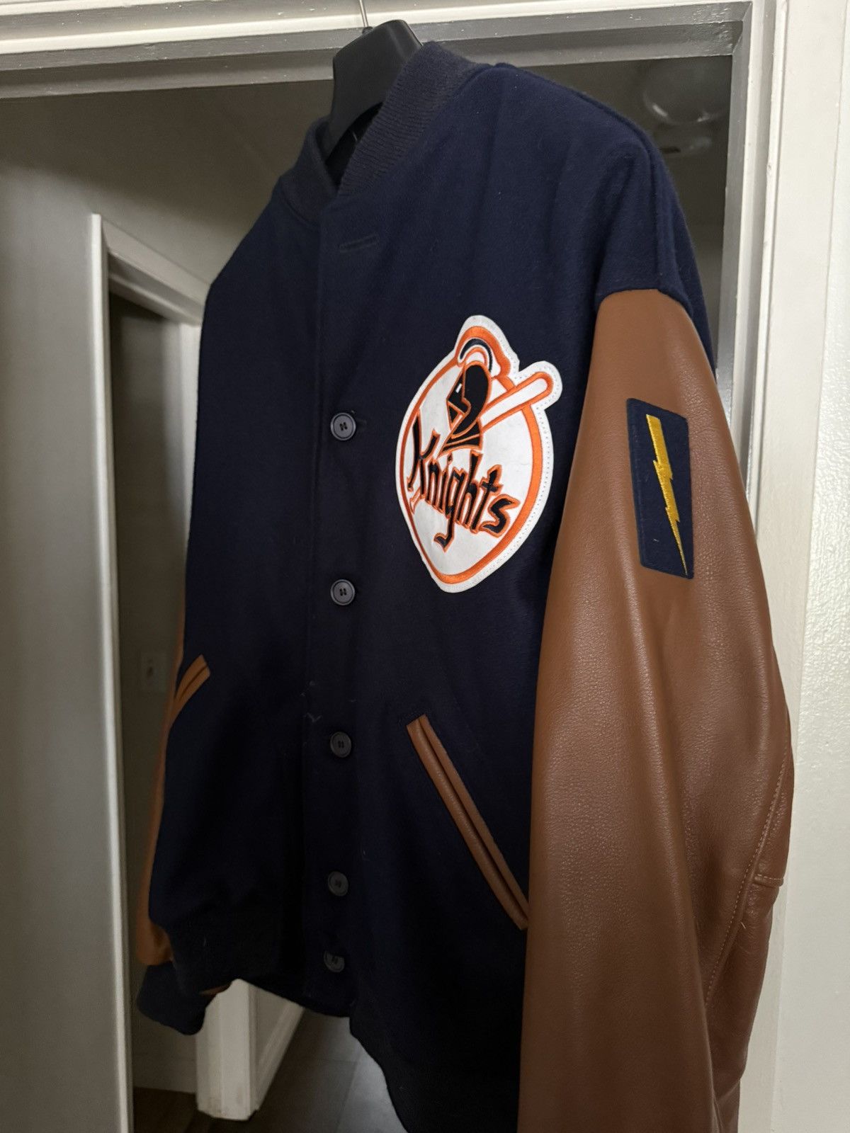 Vintage Vintage letterman jacket Size US XL / EU 56 / 4 - 2 Thumbnail
