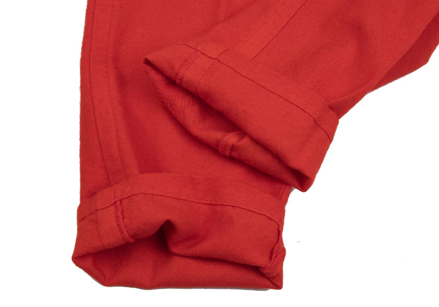 Jean Paul Gaultier Wool Dyed Striped Pants in Red Size 3 Size US 34 / EU 50 - 9 Thumbnail
