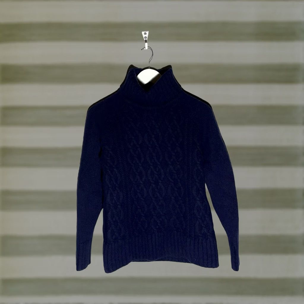 Vintage Fjallraven Sweater Womens Ovik Cable Knit Roll Pullover Jumper Size S / US 4 / IT 40 - 1 Thumbnail