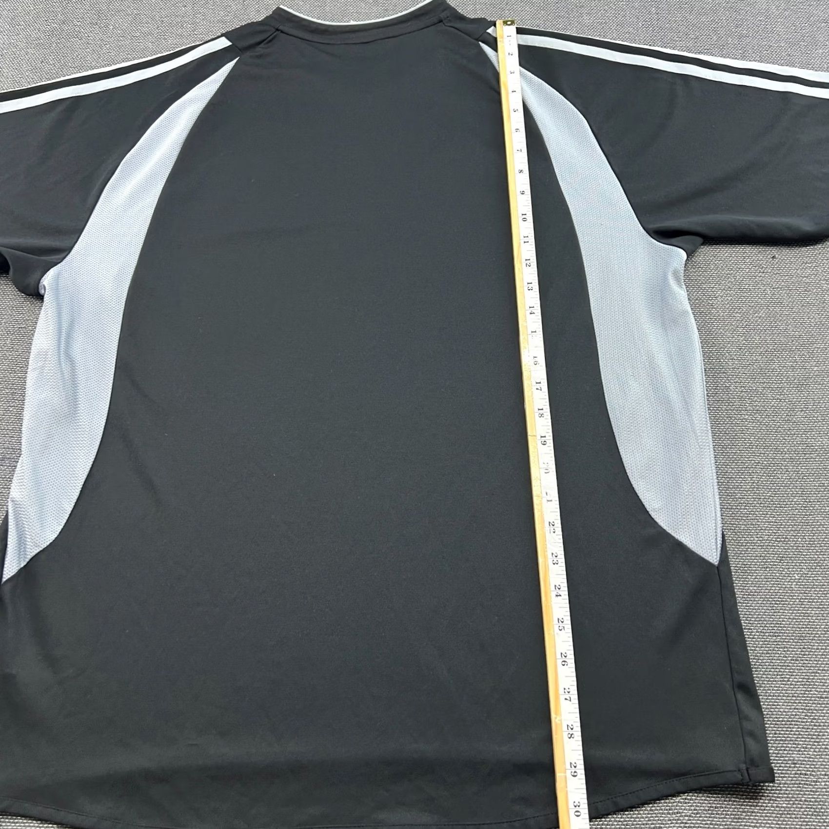 Adidas adidas New Castle 2003 2004 Away Mens Football Jersey XL Shirt Black Short Sleeve Moisture Wicking Quick Dry Athletic Jersey Mens XL Shirt Size US XL / EU 56 / 4 - 4 Thumbnail