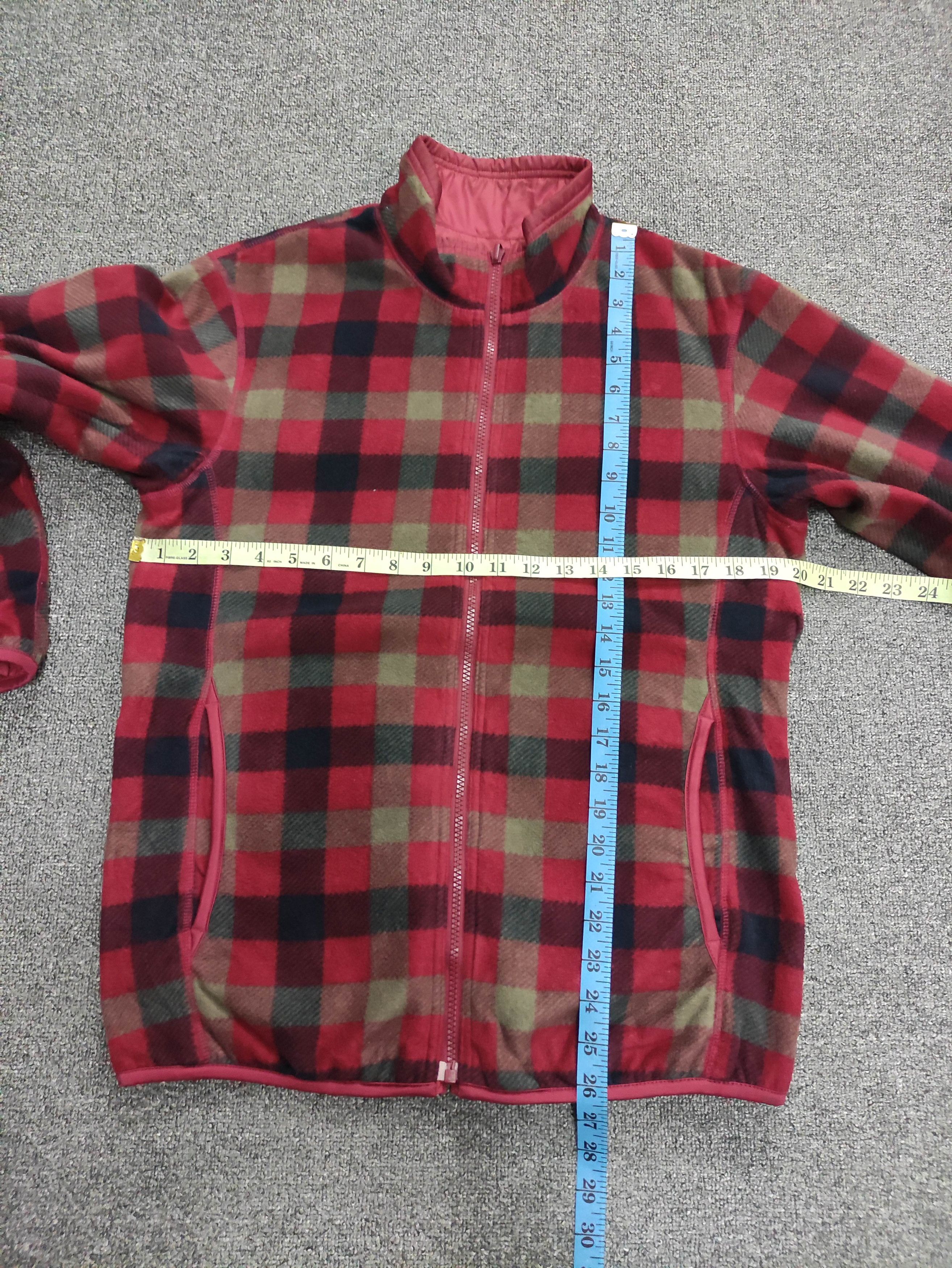 Uniqlo Vintage Uniqlo Chekered Reversible Jacket Zipper Size US M / EU 48-50 / 2 - 12 Thumbnail