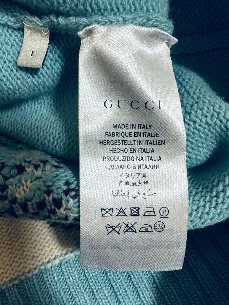 Gucci Gucci Show show limited edition pure woollen knitwear Size US L / EU 52-54 / 3 - 8 Thumbnail