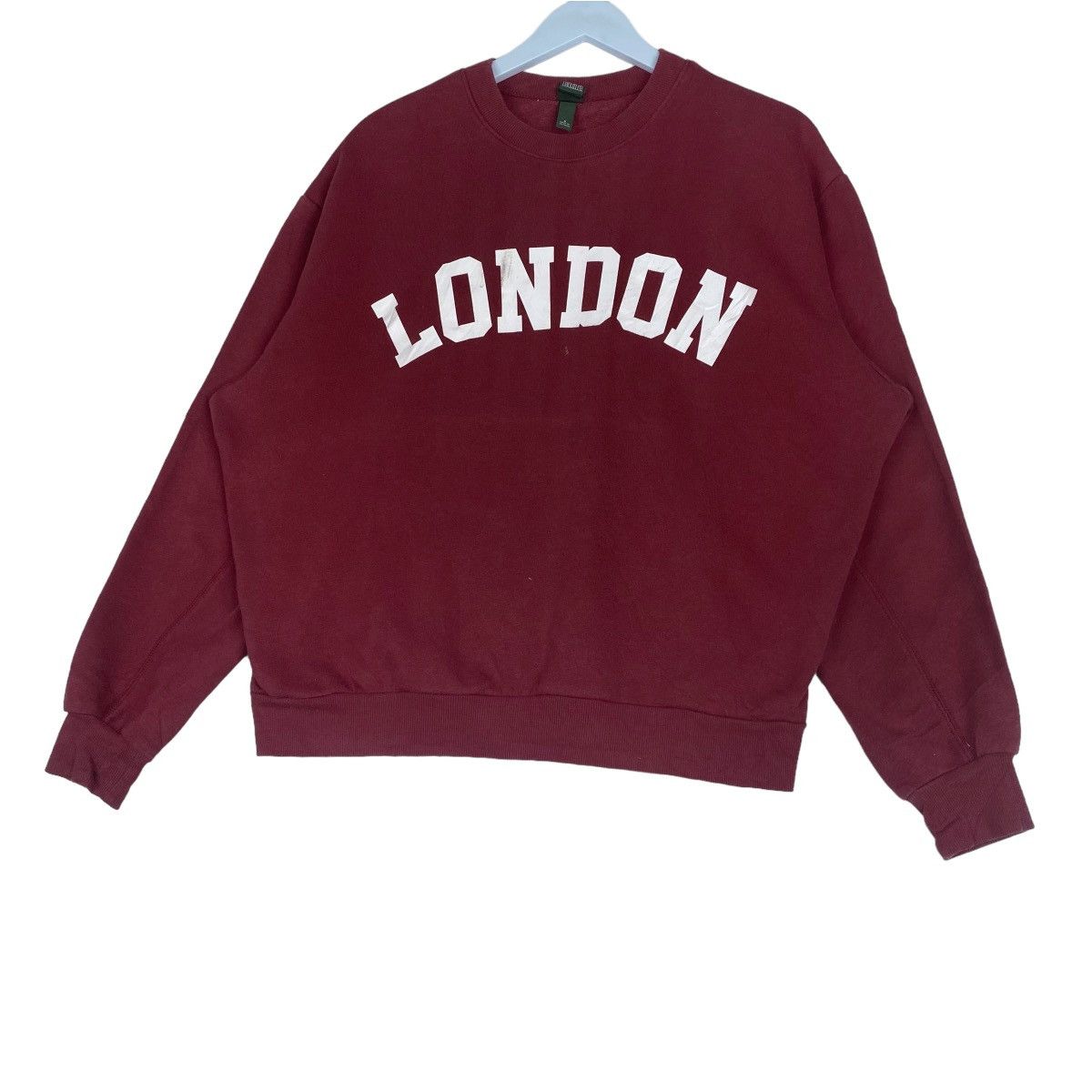 Designer × Vintage London Sweatshirt Crewneck Pullover Jumper Size US XL / EU 56 / 4 - 3 Thumbnail