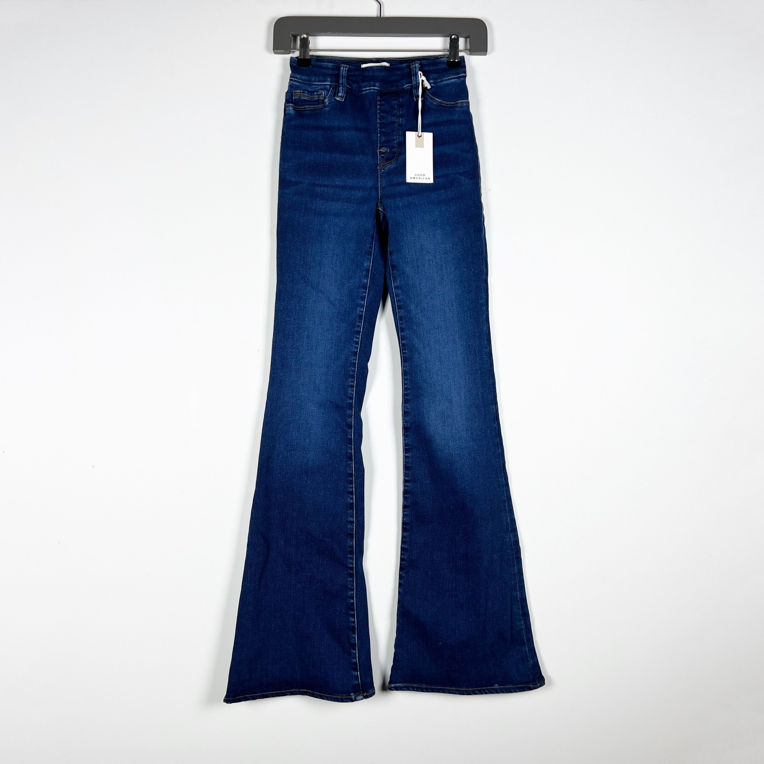 Good American NEW Good American Good Legs Flare Size 24" / US 00 / IT 34 - 1 Thumbnail