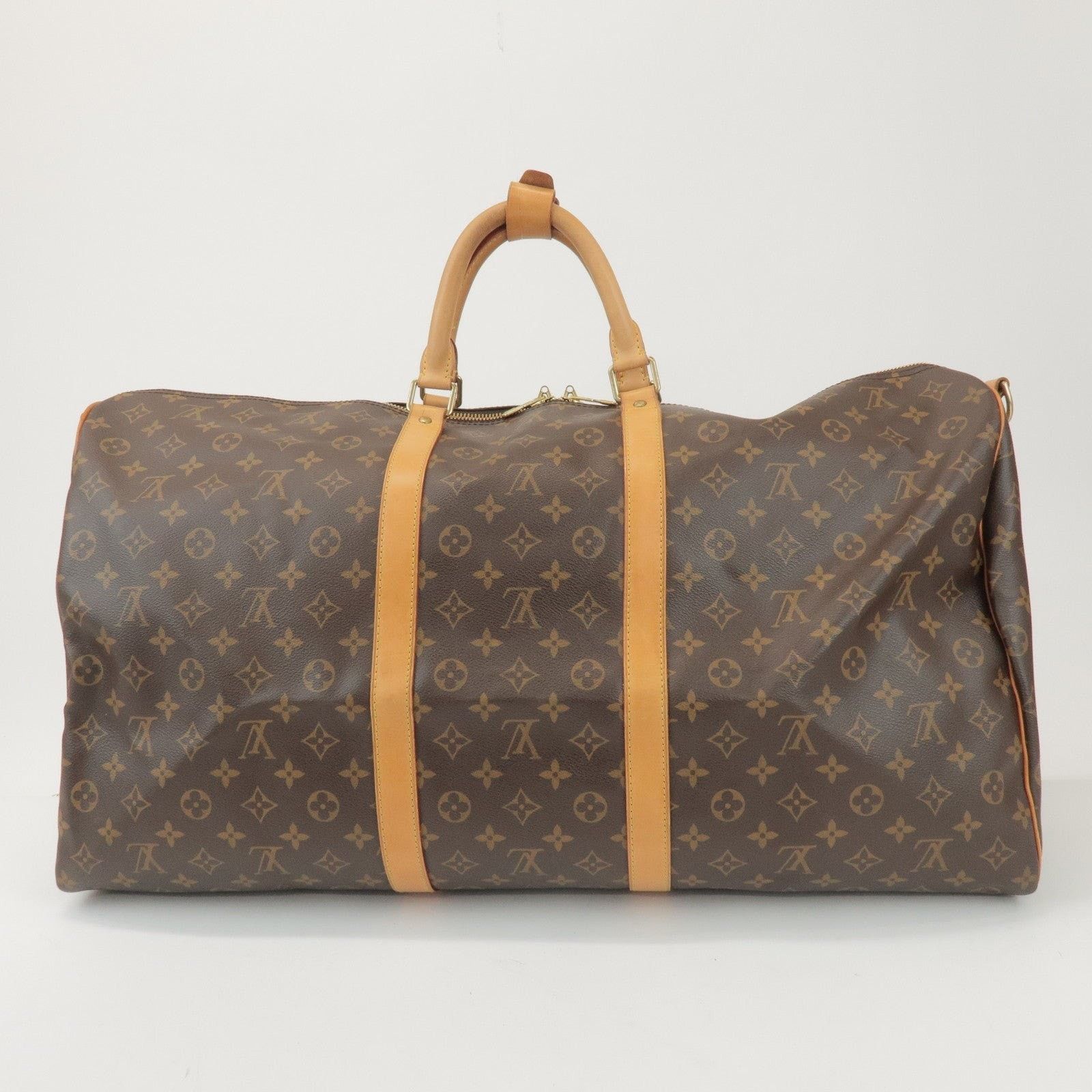 Louis Vuitton Louis Vuitton Monogram Keepall Bandouliere 60 Duffle Bag Size ONE SIZE - 2 Thumbnail