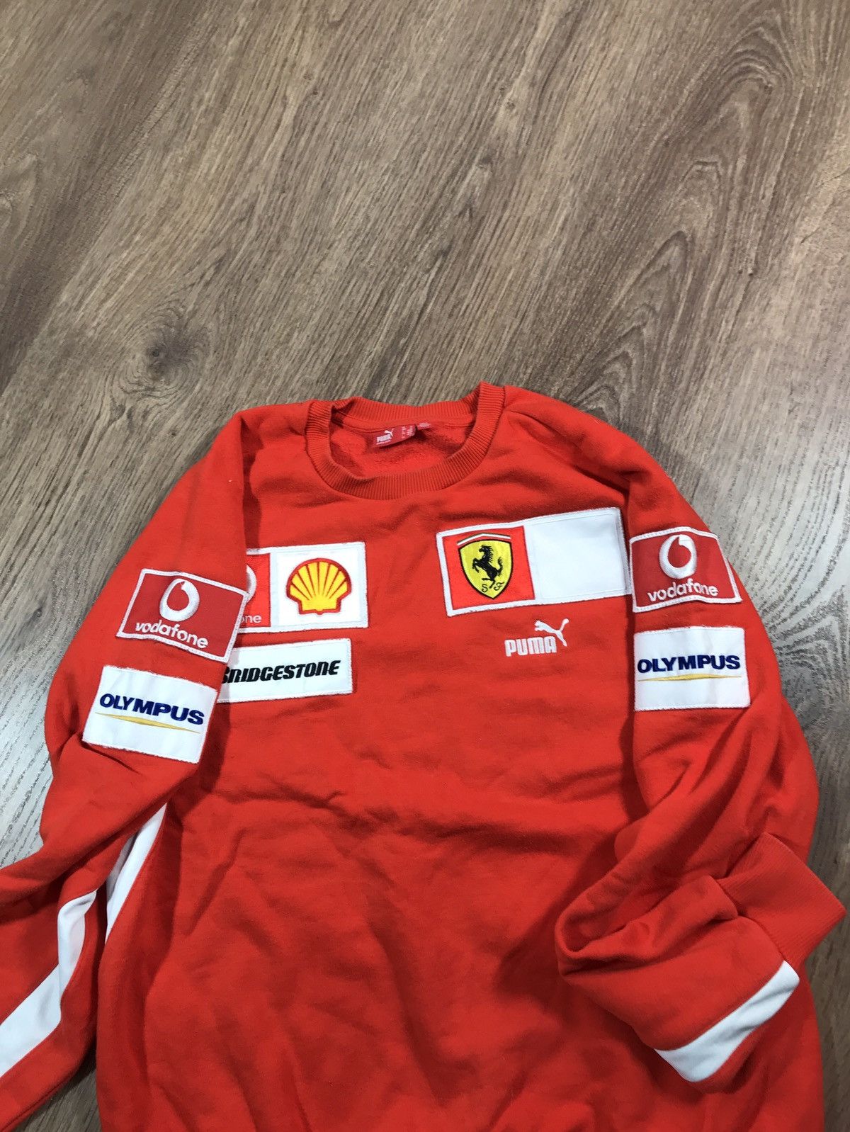 Ferrari × Puma × Vintage Puma Ferrari Vintage Sweatshirt Size M Size US M / EU 48-50 / 2 - 7 Thumbnail