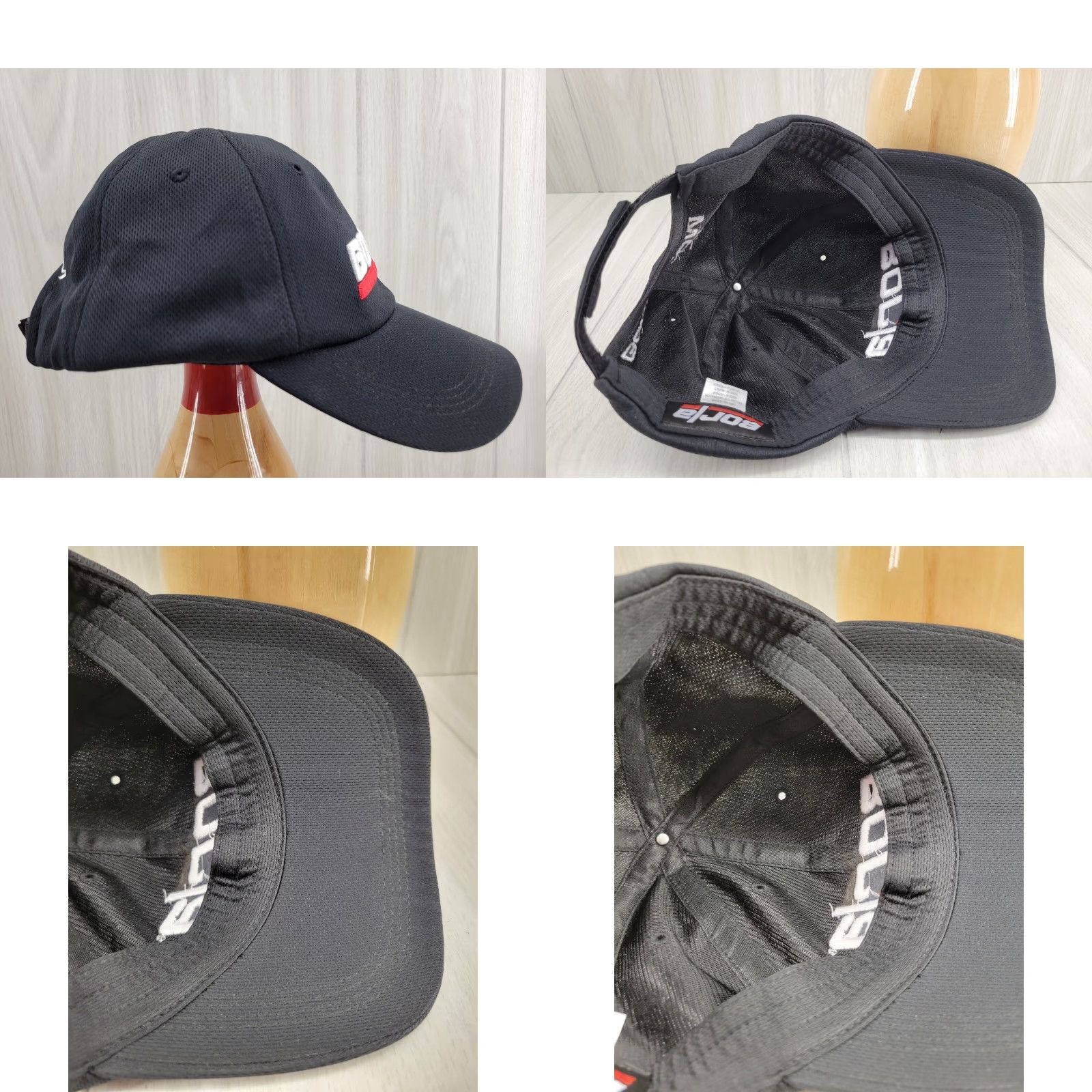 Vintage VINTAGE Borla Exhaust Hat Cap Baseball Cap Adjustable Strapback Men Black Polyester Logo Size ONE SIZE - 8 Thumbnail