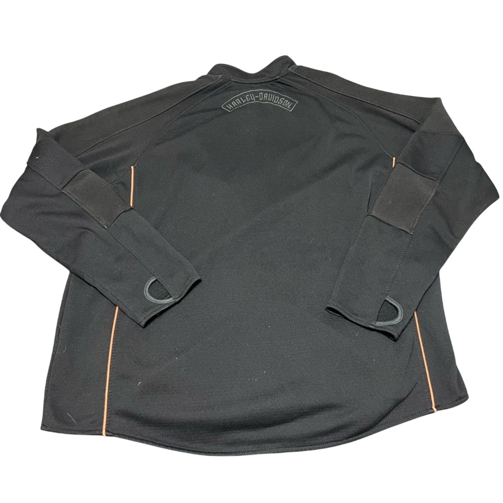 Harley Davidson Harley-Davidson 1/4 Zip Fleece Pullover Jacket Heavy Men's Size US XXL / EU 58 / 5 - 2 Thumbnail