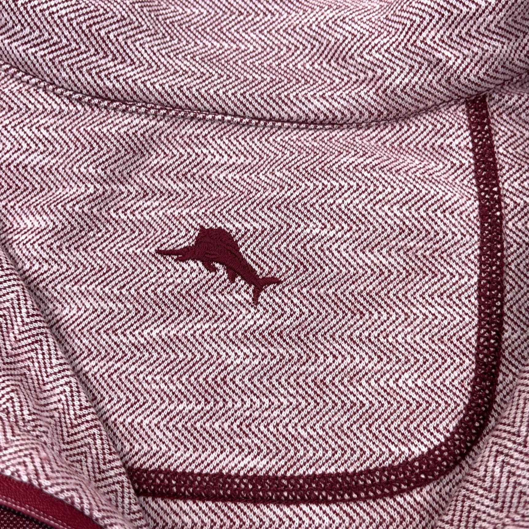 Tommy Bahama Tommy Bahama Sweater 2XL Reversible Pullover Quarter Zip Mock Neck Red Mens Size US XXL / EU 58 / 5 - 3 Thumbnail