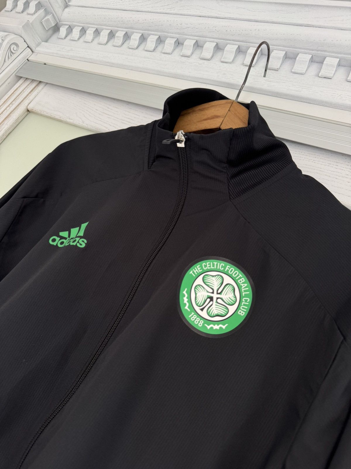 Adidas Celtic Glasgow 2020-2021 Soccer Track Jacket Football Jersey Size US S / EU 44-46 / 1 - 8 Thumbnail