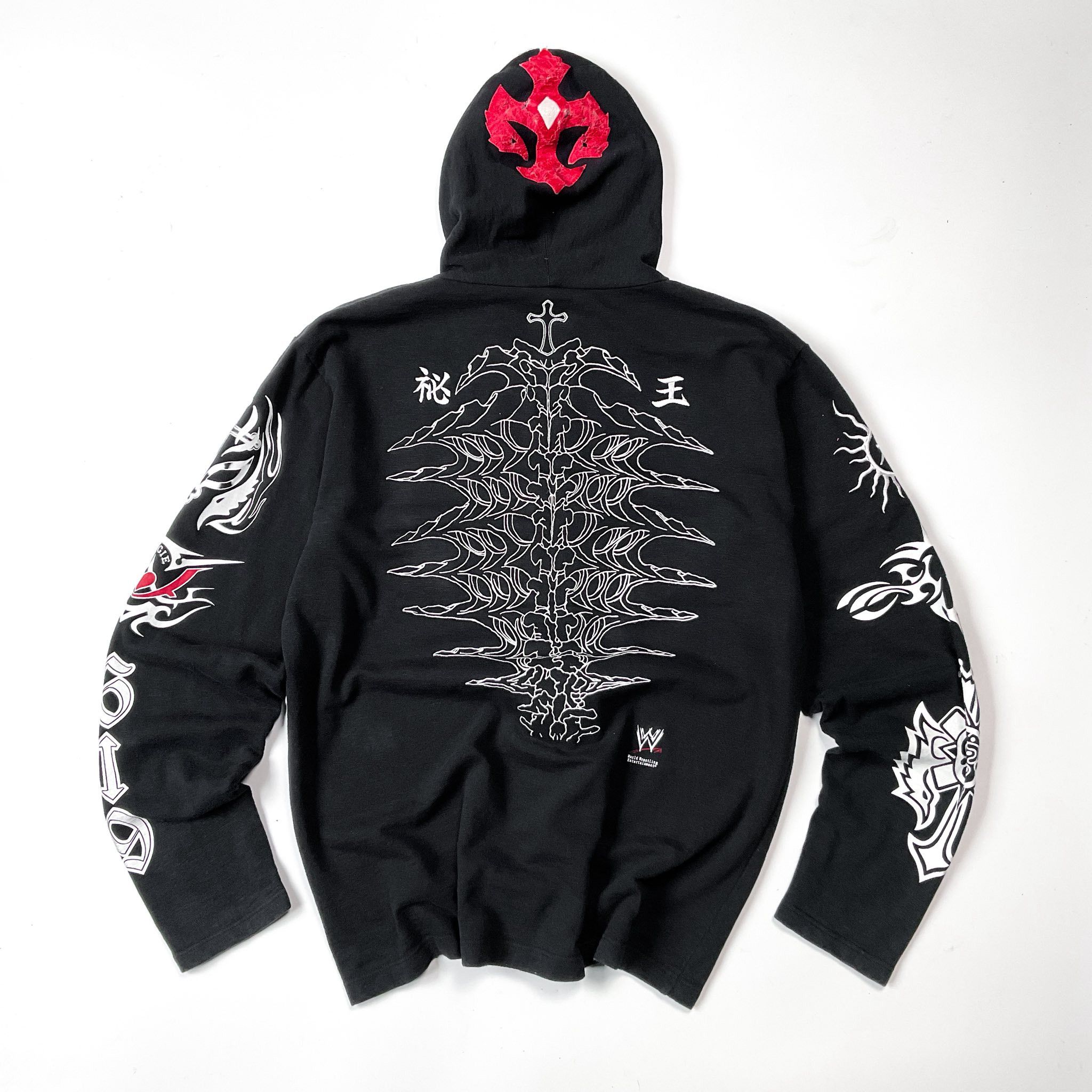 PPFM Vtg 00's PPFM x WWE " Ray Mysterio " Mask Zipper Hoodie Size US L / EU 52-54 / 3 - 2 Thumbnail