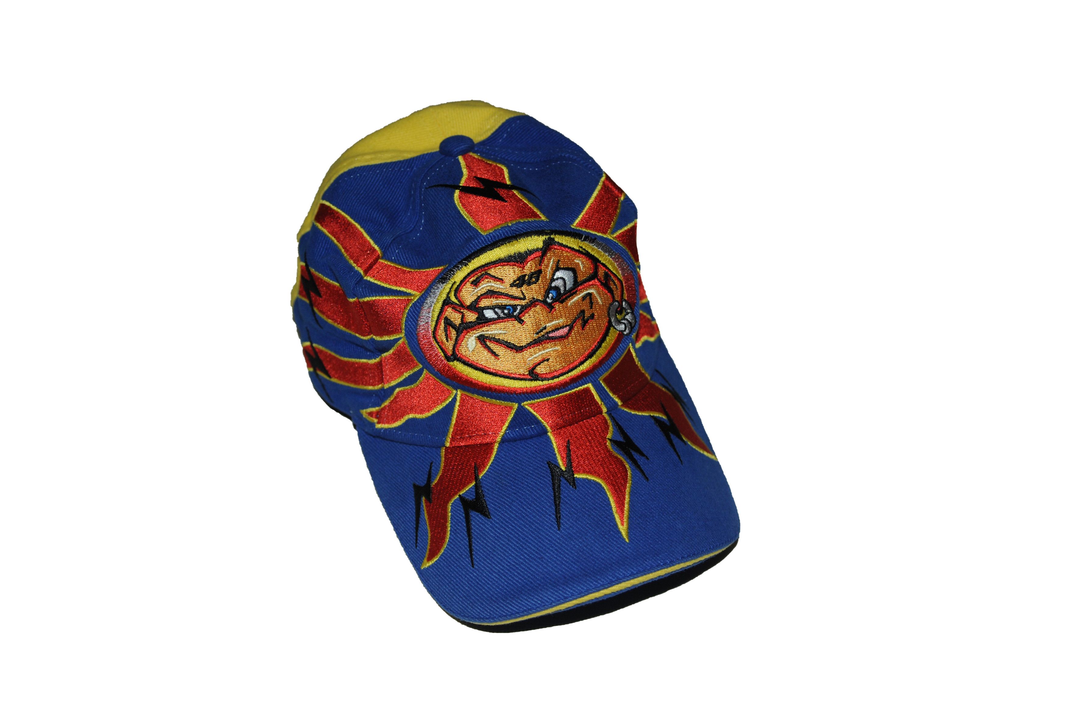 Other Vintage Daring Valentino Rossi 46 Sun and Moon Cap Size ONE SIZE - 1 Thumbnail
