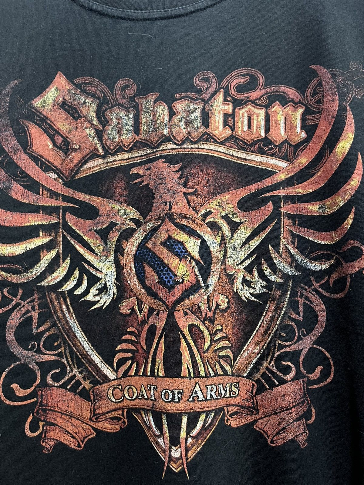 Band Tees Sabaton Swedish Power Metal Nuclear Blast Band Tee Size US L / EU 52-54 / 3 - 3 Thumbnail