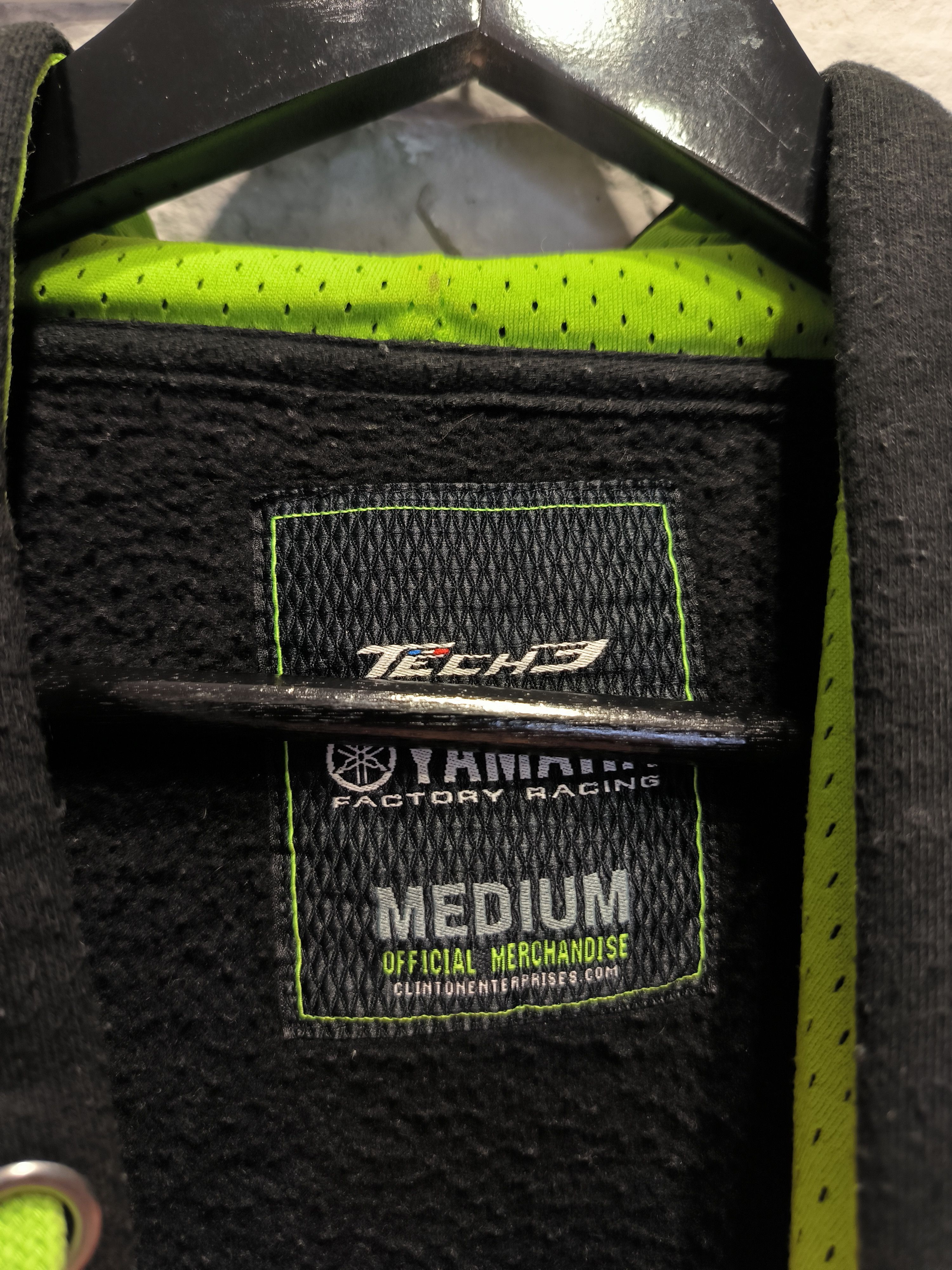 Yamaha Yamaha Factory Racing Tech Clinton Hoodie Black Size US M / EU 48-50 / 2 - 6 Thumbnail