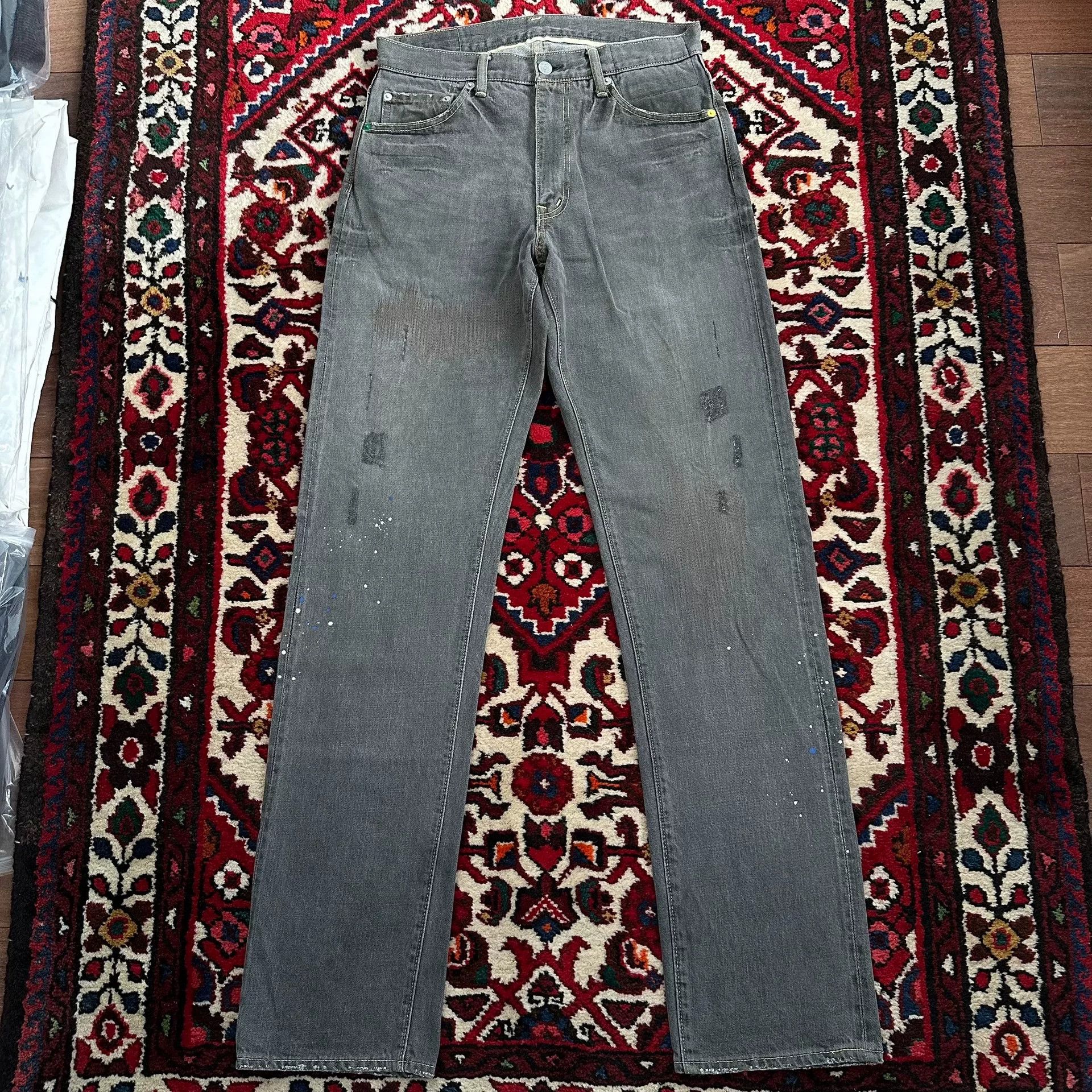 Visvim visvim 09aw fluxus denim pants size w32 l34 Size US 32 / EU 48 - 1 Thumbnail