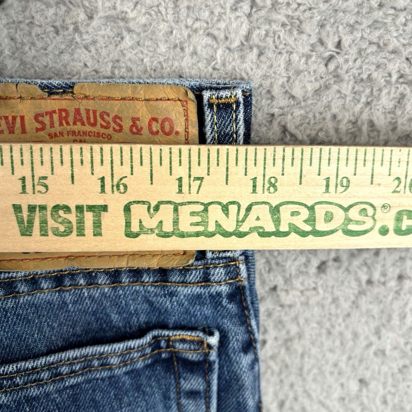 Levi's Levi's Jeans 34x36 Blue 517 Bootcut Denim Pants Western Cowboy Work Cotton Size US 34 / EU 50 - 6 Thumbnail