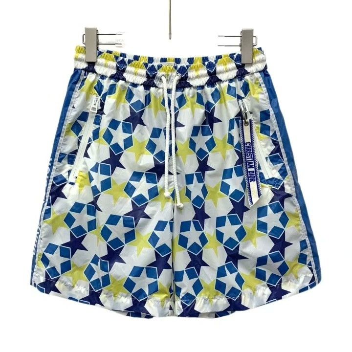 Dior Dior Colorblock Star Print Drawstring Shorts Size US 36 / EU 52 - 1 Thumbnail
