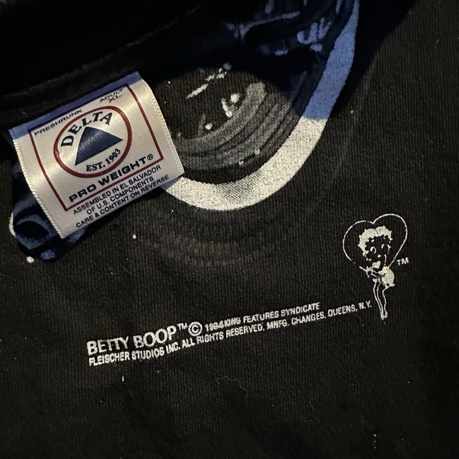 Harley Davidson × Vintage Vintage 1994 Betty Boop Motorcycle Biker Club T-Shirt XL Size US XL / EU 56 / 4 - 4 Thumbnail