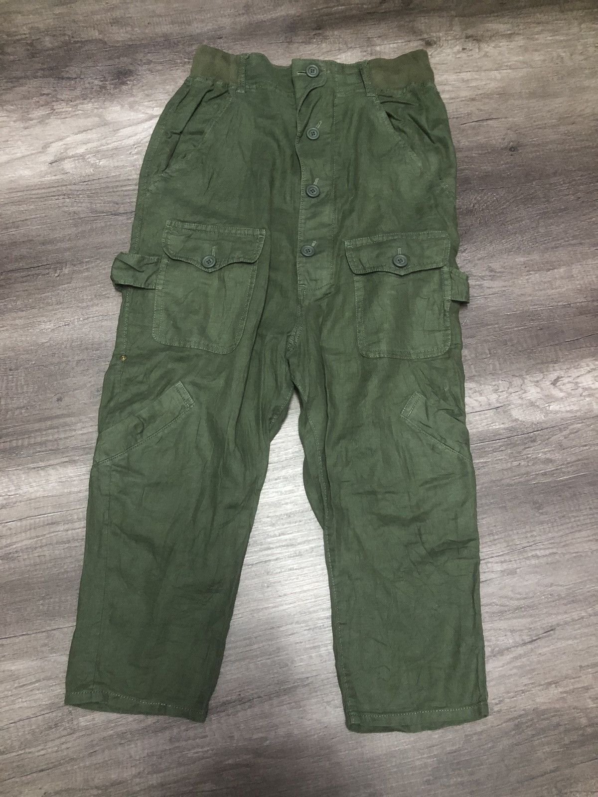 Issey Miyake × Japanese Brand × mercibeaucoup MERCIBEAUCOUP ISSEY MIYAKE DESIGNER CARGO PANT MULTIPOCKET Size 32" / US 10 / IT 46 - 1 Thumbnail