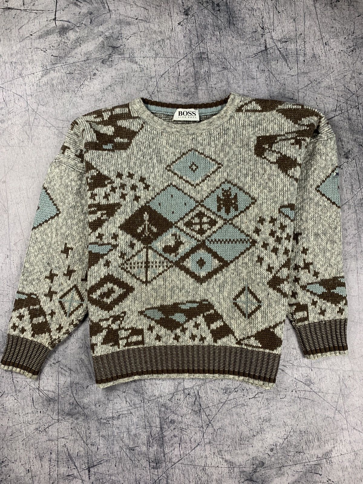 Hugo Boss Vintage Y2K Hugo Boss Knit Sweater Jumper Men’s Size 42 90’s Size US XS / EU 42 / 0 - 1 Thumbnail