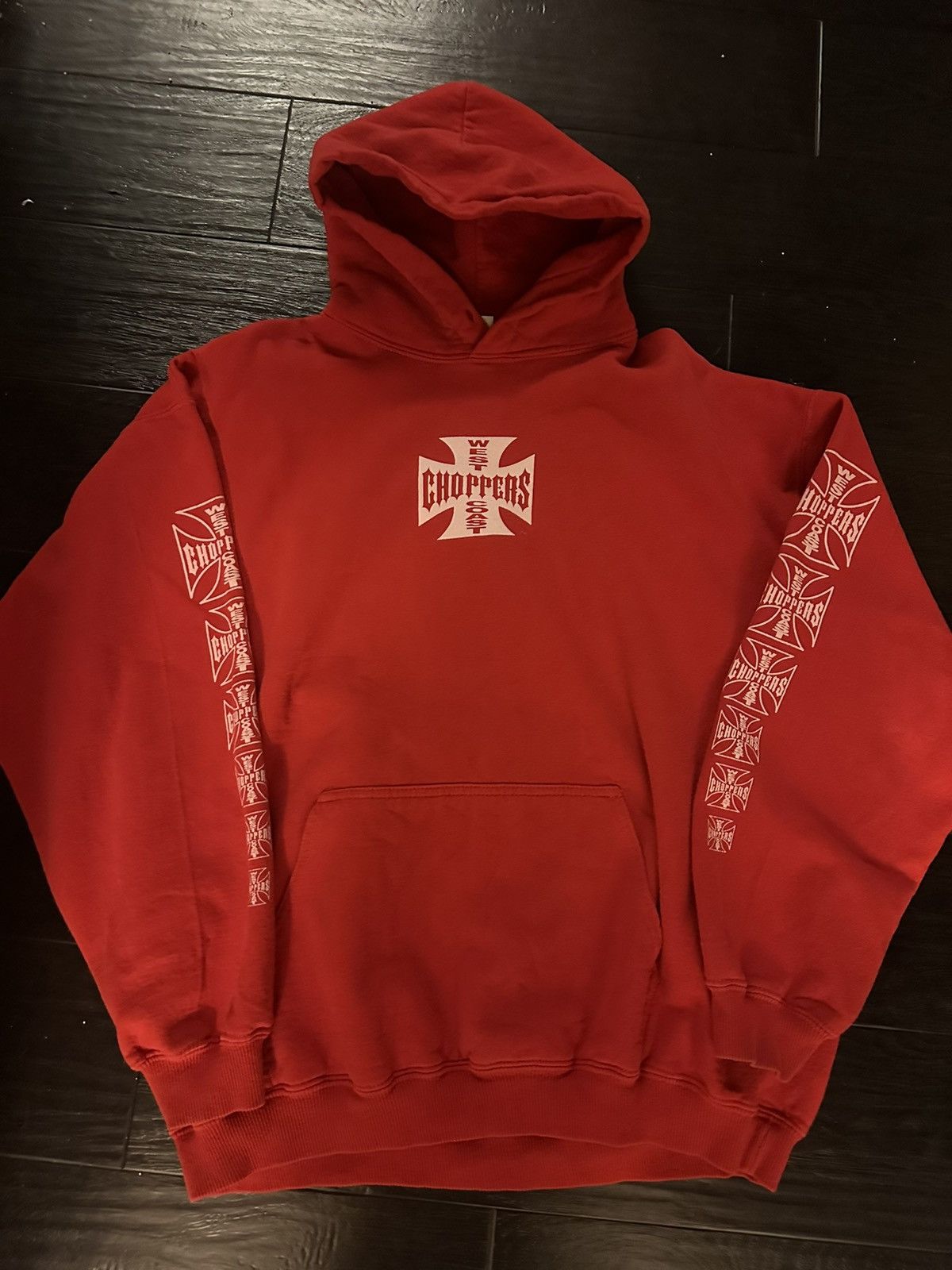 トップス Enfants Riches West Coast Choppers Harley Davidson × Vintage Vintage Rare Red West Coast