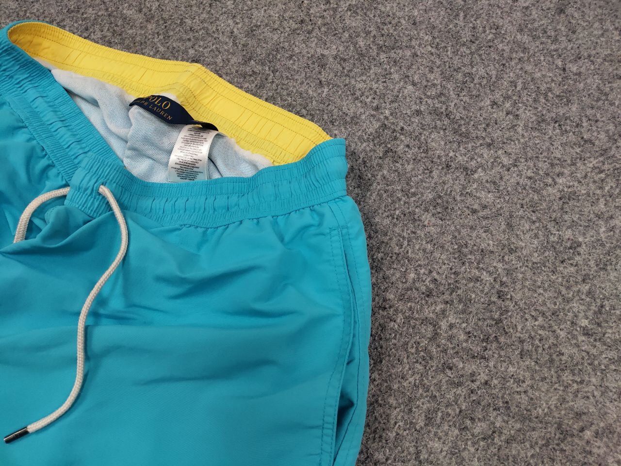 Polo Ralph Lauren Vintage 90's Polo Ralph Lauren Nylon Blue Logo Casual Shorts Size US 36 / EU 52 - 5 Thumbnail