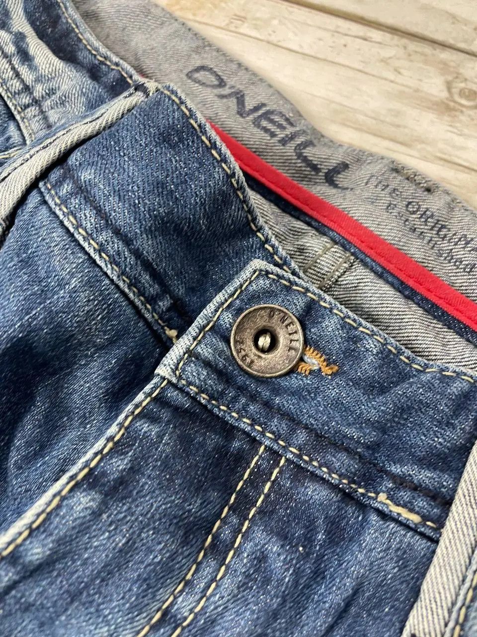 O'Neill Vintage ONeill Denim Jeans Big Logo Surf Baggy 90s Size US 32 / EU 48 - 6 Thumbnail