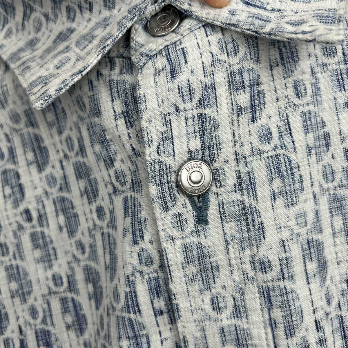 Dior Dior oblique shirt Size US L / EU 52-54 / 3 - 2 Thumbnail